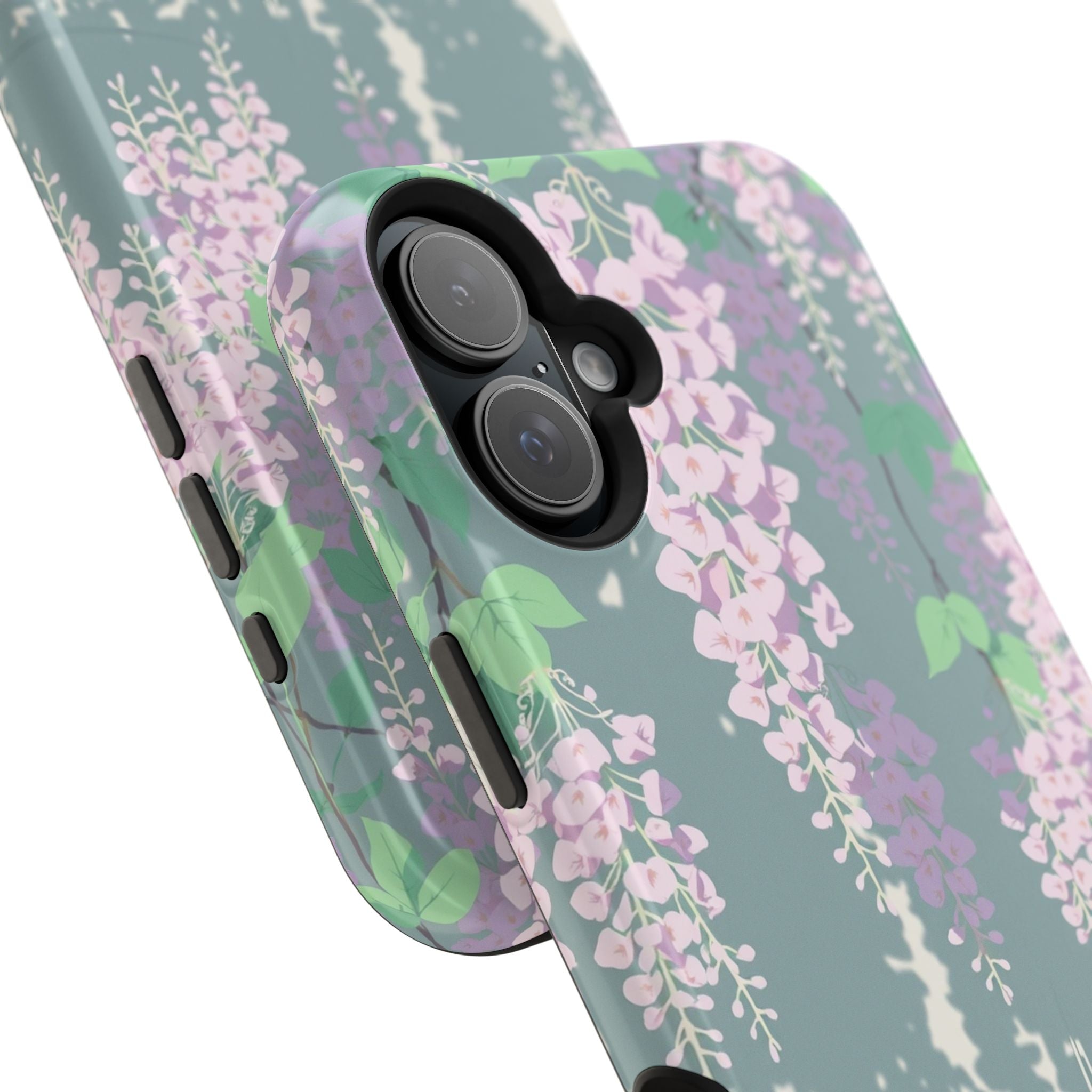iPhone Dreamy Wisteria Cascade Design Slim Everyday Designer Case · iPhone Case