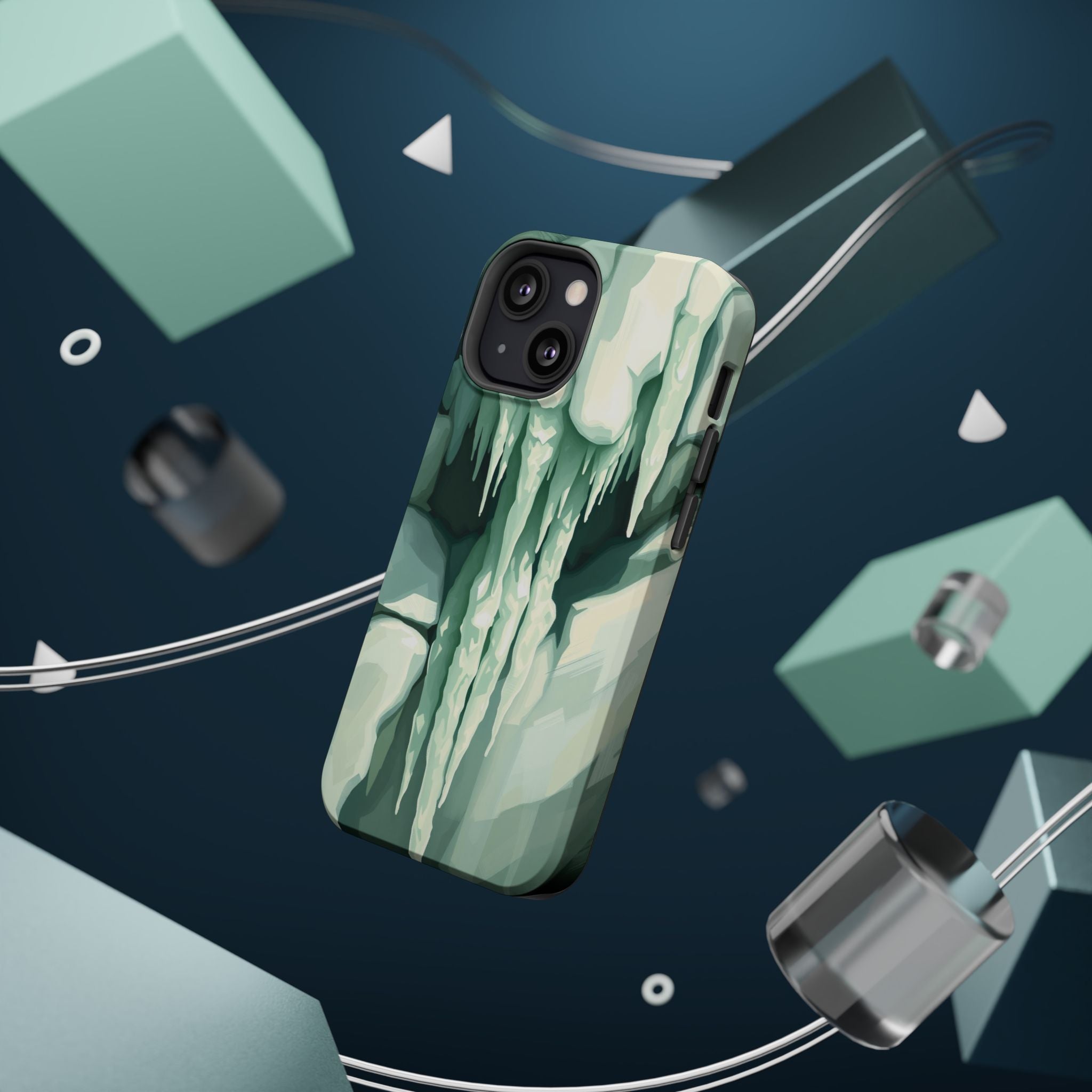 iPhone Earthy Icicle Formation Design Slim Everyday Designer Case · iPhone Case