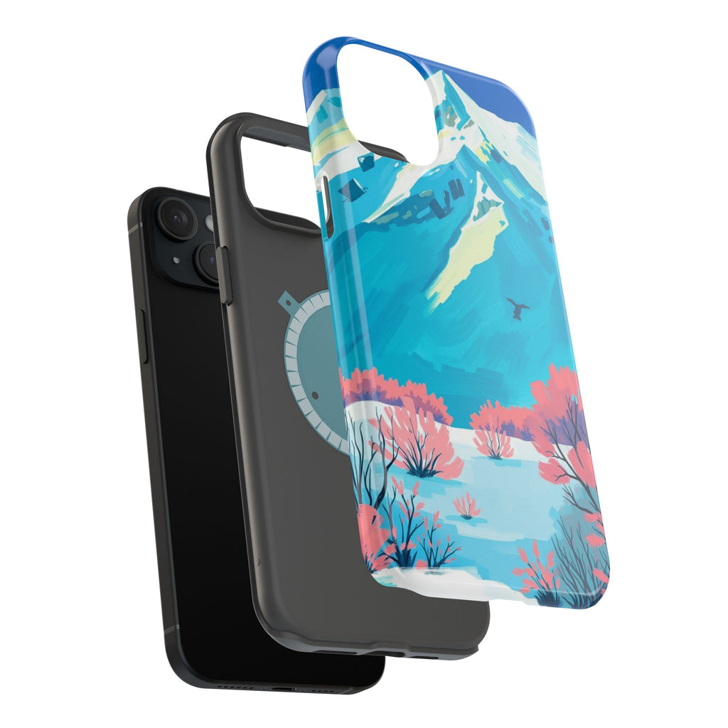 iPhone Snow Field Electric Art Slim Everyday Designer Case · iPhone Case