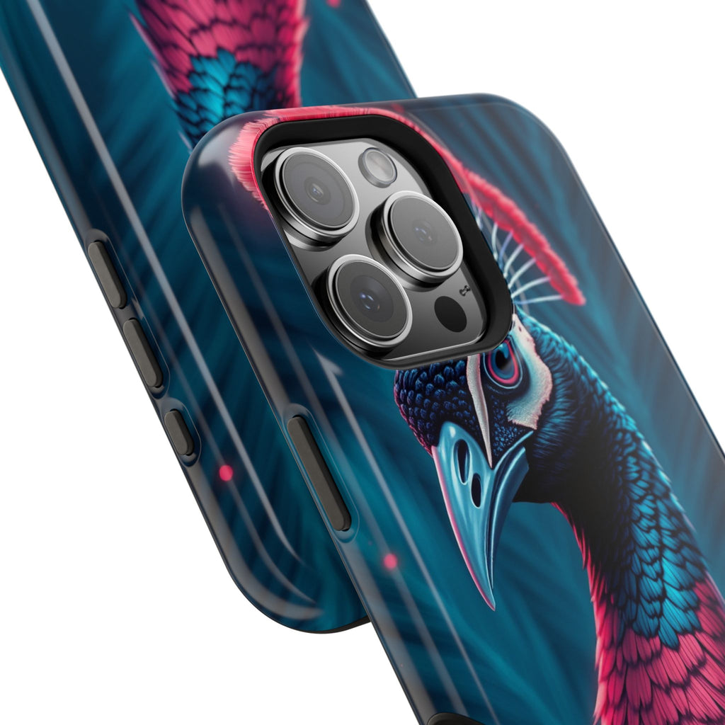 iPhone Nouveau Peacock Electric Art Slim Everyday Designer Case · iPhone Case