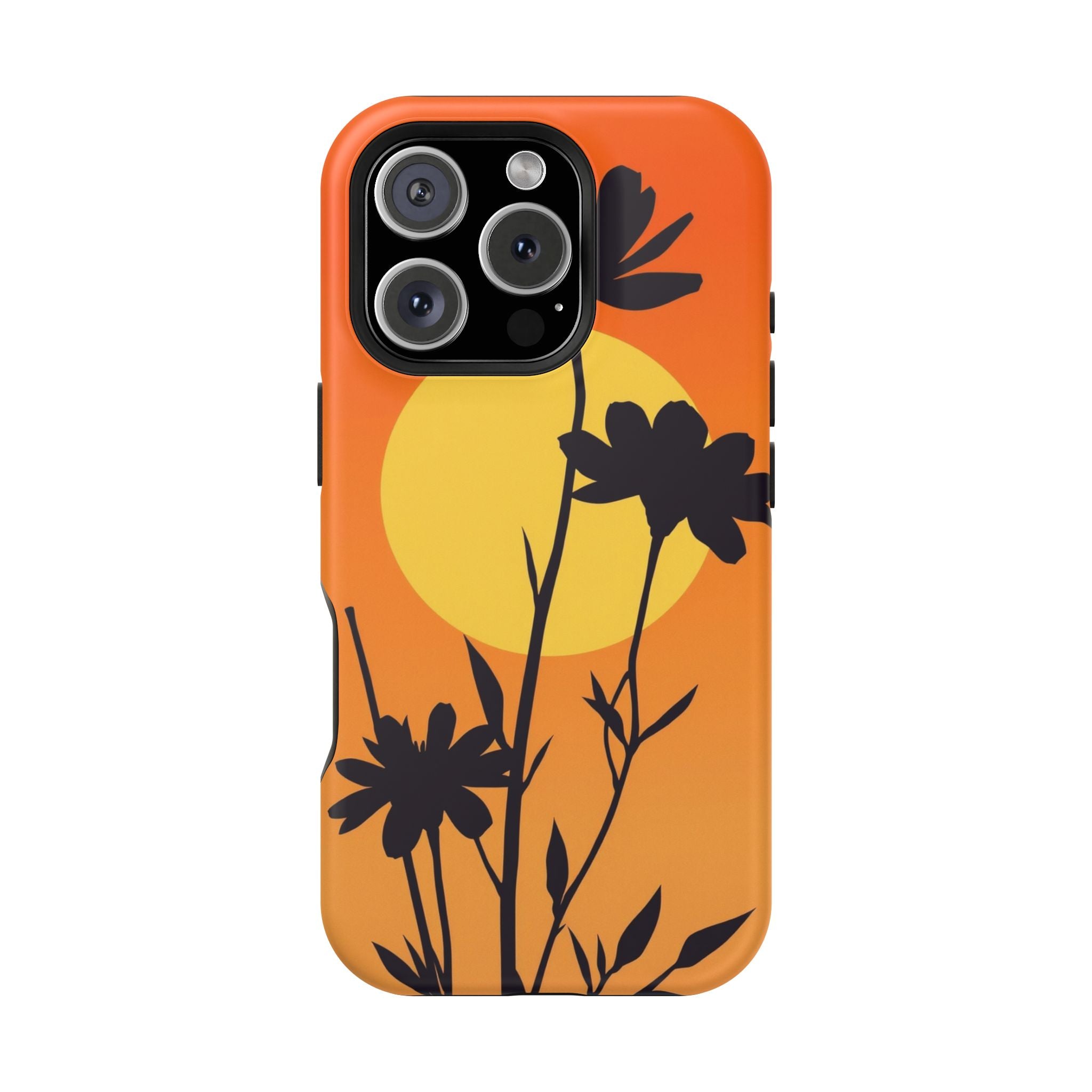 iPhone Vibrant Floral Silhouette Design Slim Everyday iPhone Designer · iPhone C