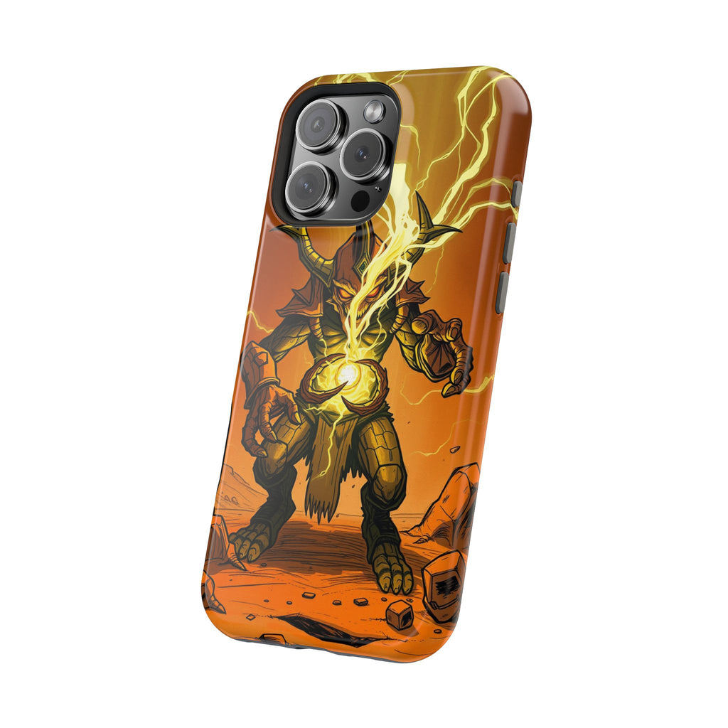 iPhone Burnt Orange And Sand Chaos Goblin Energy Clean Minimal Snap Case · iPhon
