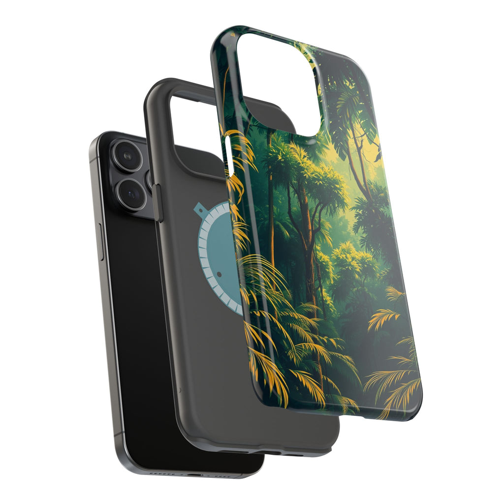 iPhone Rainforest Canopy Vintage Retro Poster Slim iPhone Everyday · iPhone Case