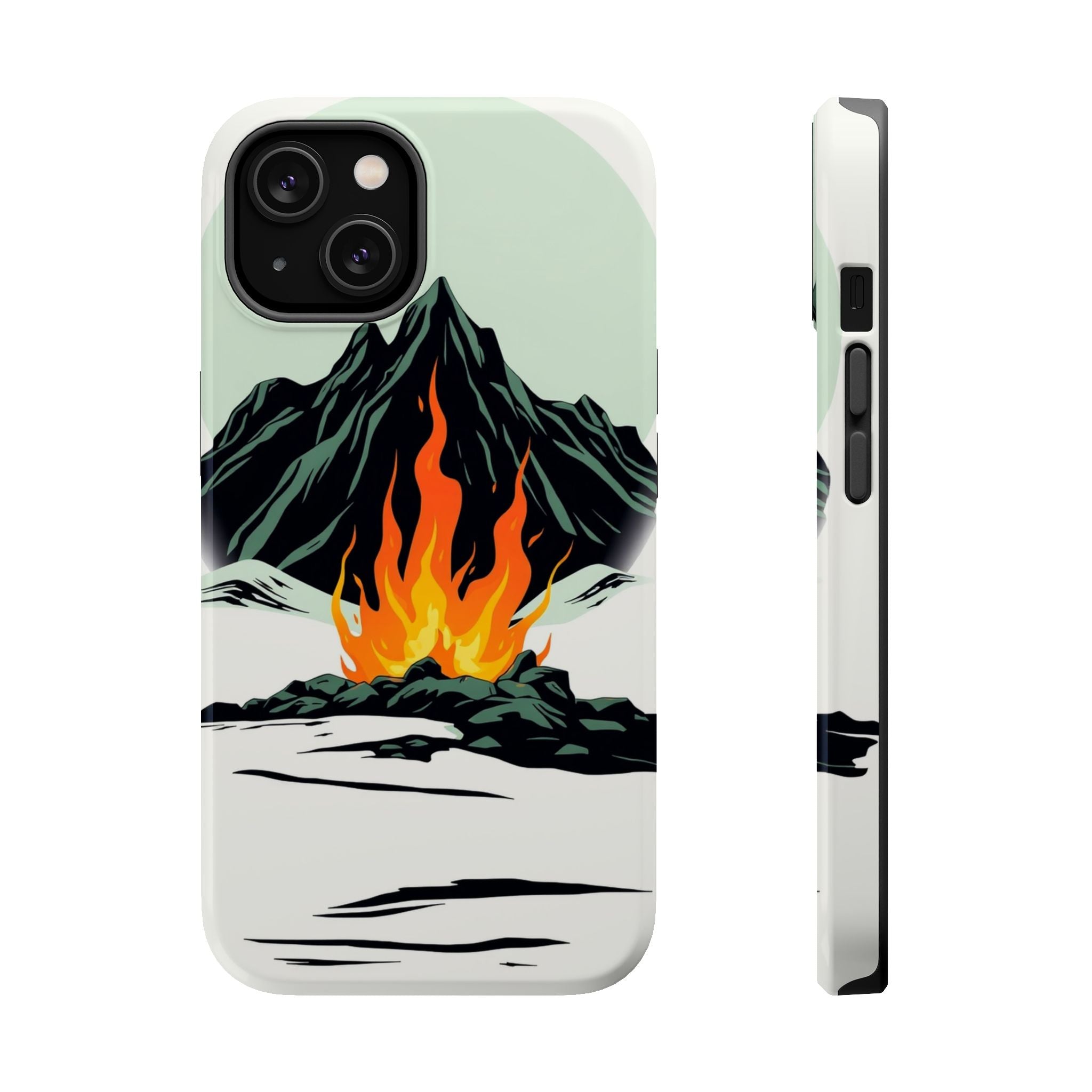 iPhone Sage And Ivory Wildfire Glow Slim Everyday Designer Case · iPhone Case
