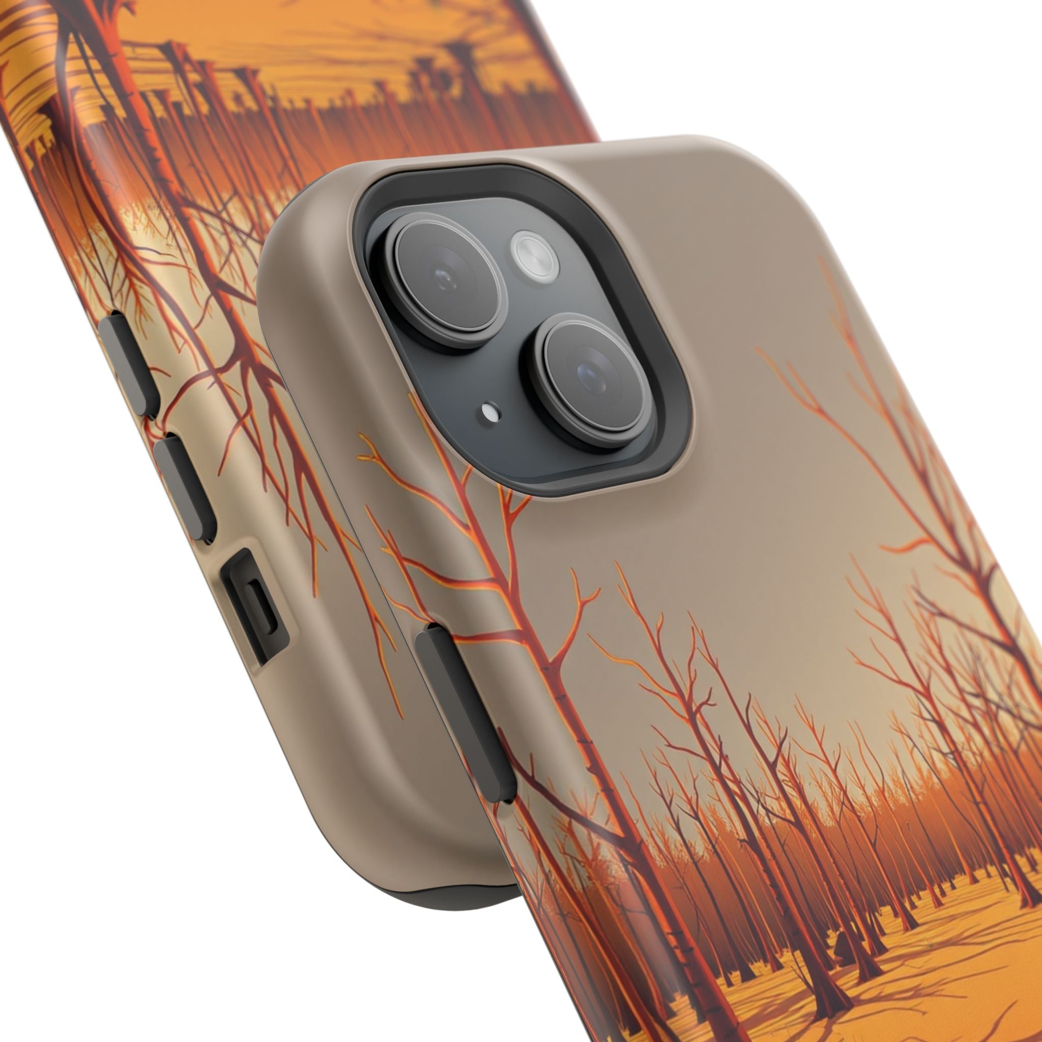 iPhone Cypress Swamp Electric Art 10 Slim Everyday Designer Case · iPhone Case