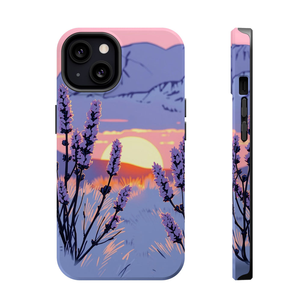 iPhone Mesa Sunset Hand-Drawn Sketch Slim Everyday Designer Case · iPhone Case