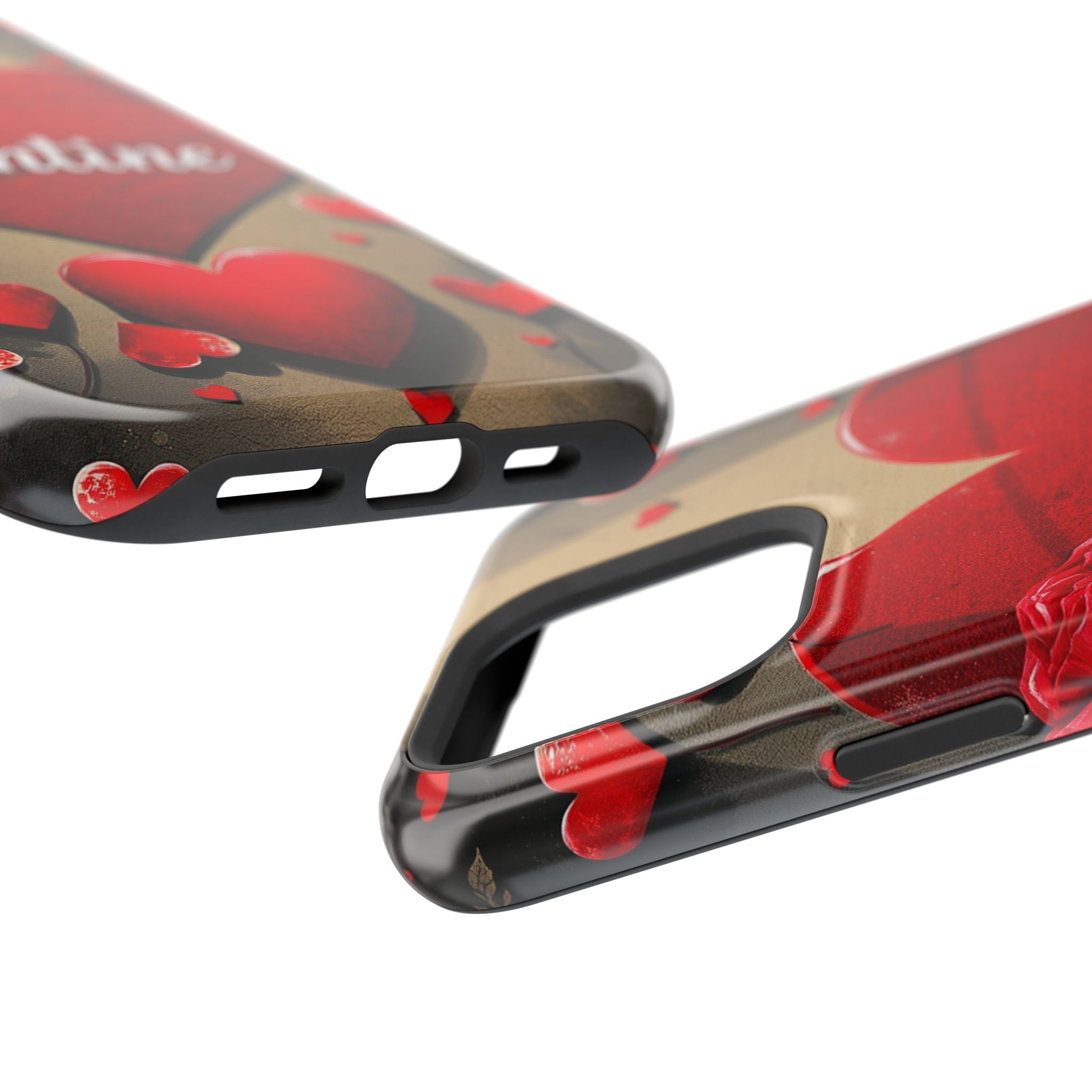 iPhone Serene Vintage Valentine Card Design Slim Everyday Designer Case · iPhone
