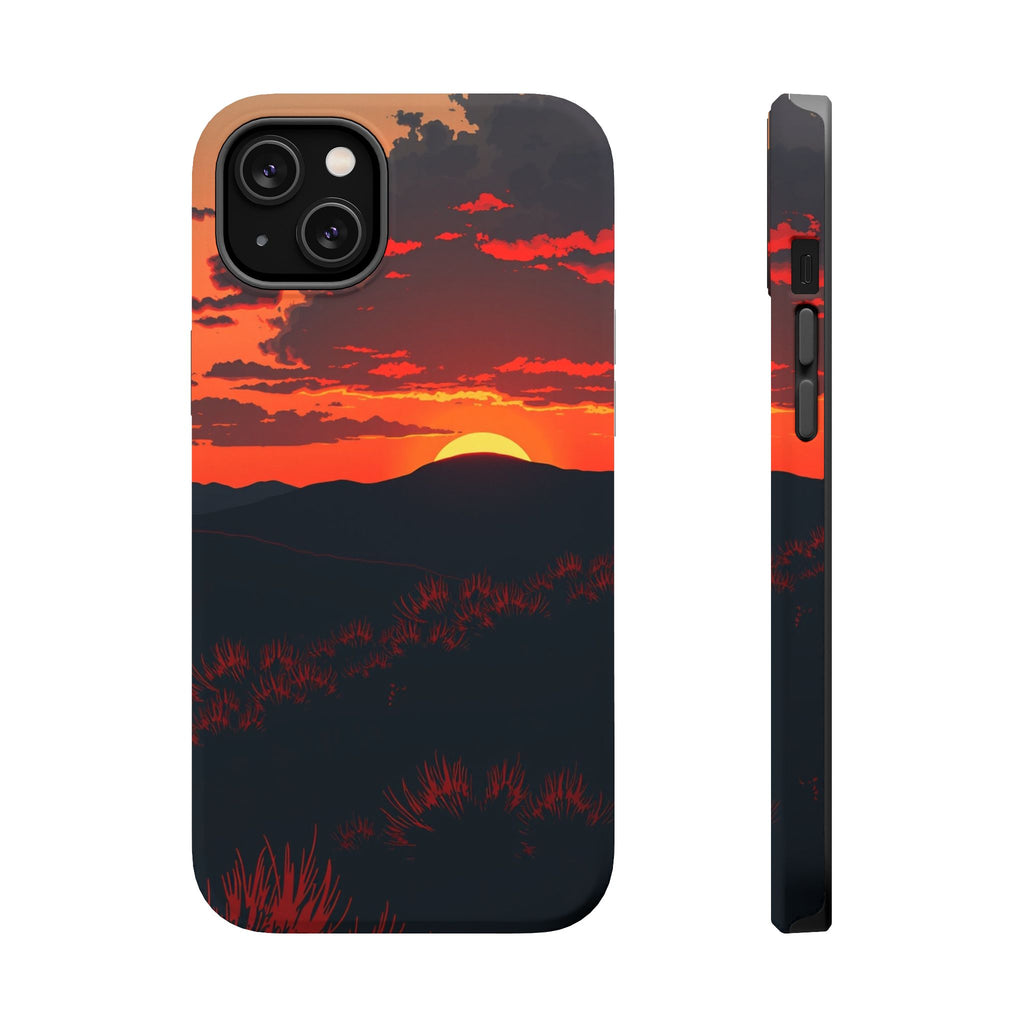 iPhone Mesa Sunset Cinematic Art Bold Modern Everyday Snap Case · iPhone Case