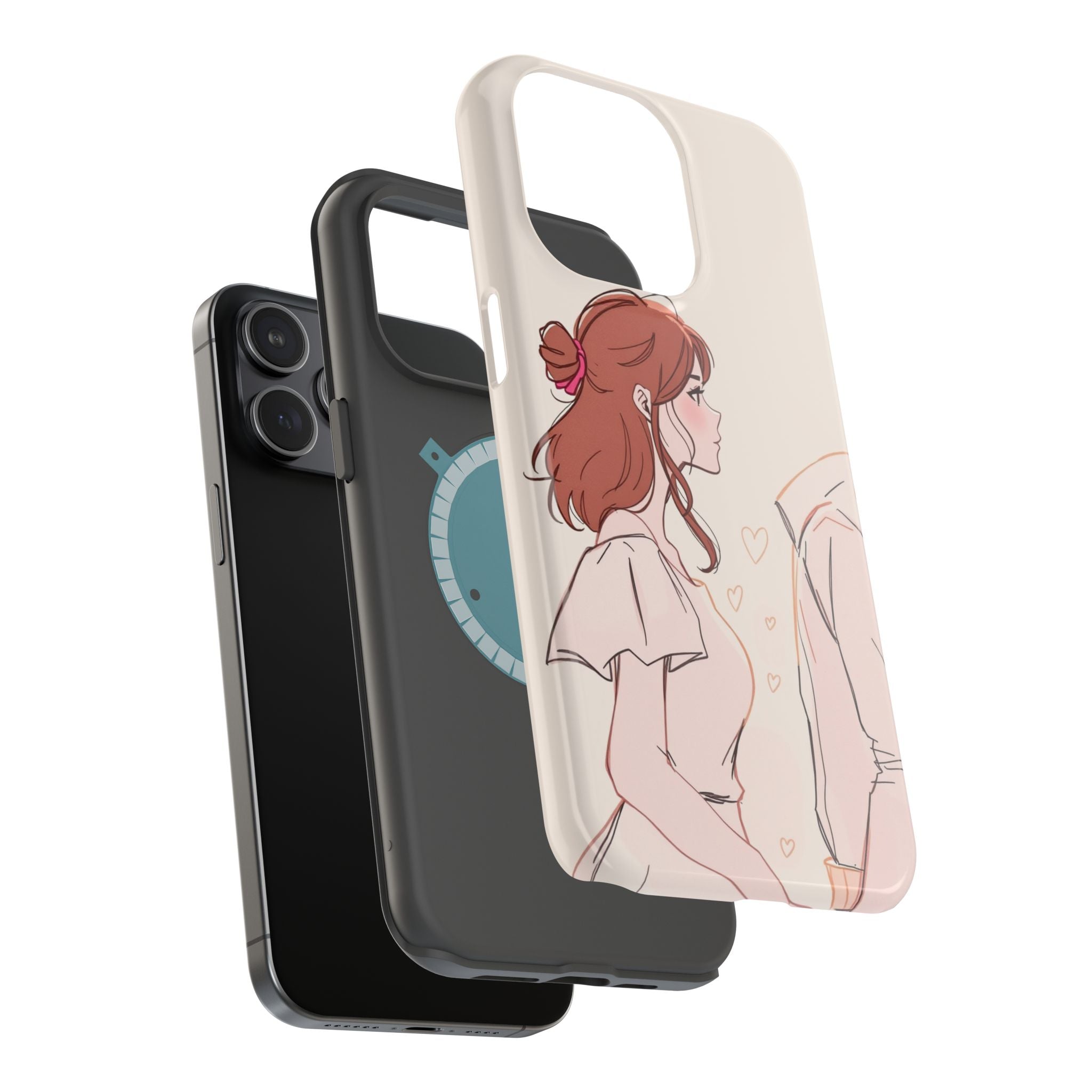 iPhone Serene Main Character Moment Design Slim Everyday Designer Case · iPhone