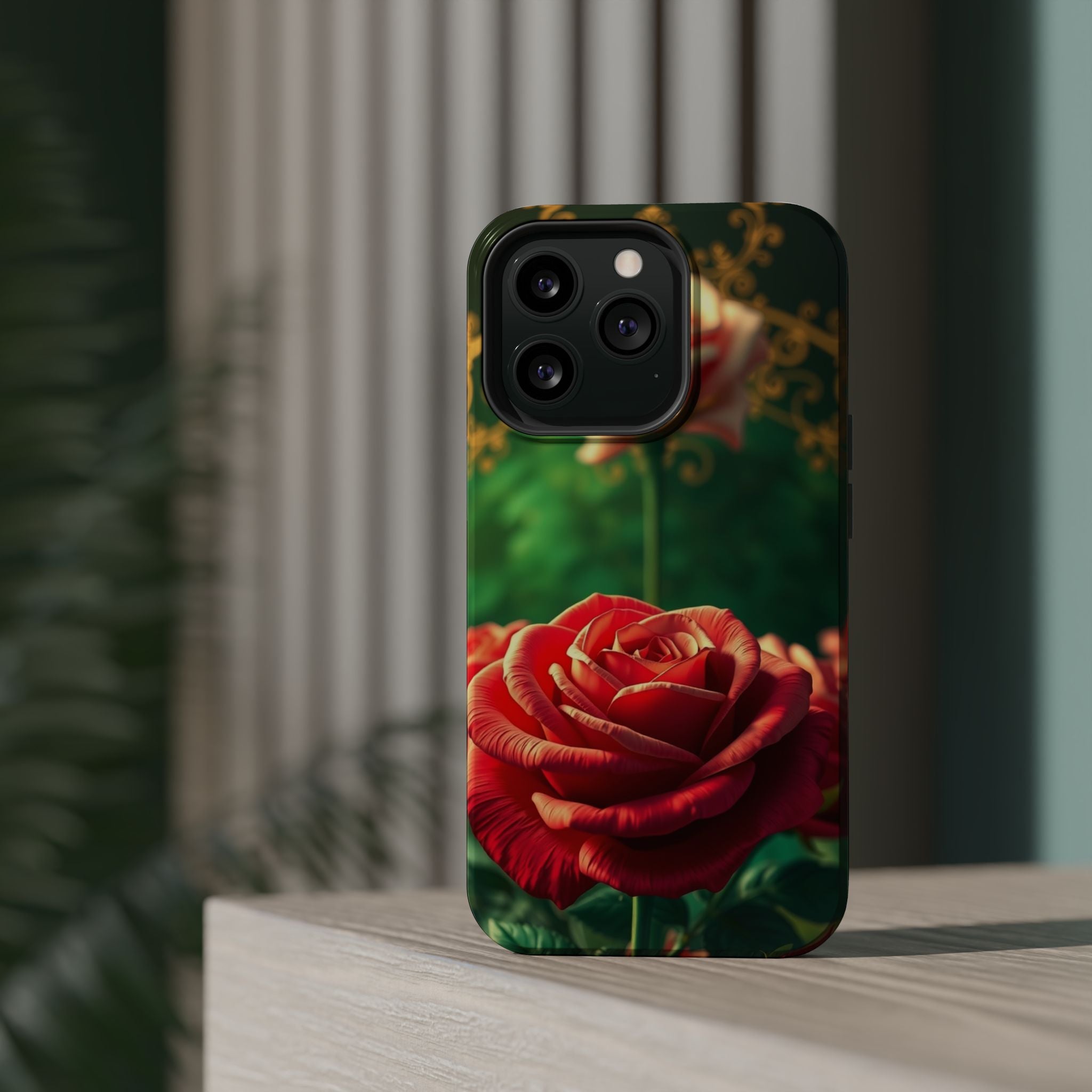 iPhone Rose Garden Enchanted Art Bold Modern Everyday Snap Case · iPhone Case
