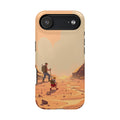 iPhone Burnt Orange And Sand Barely Surviving Slim Everyday Designer Case · iPho