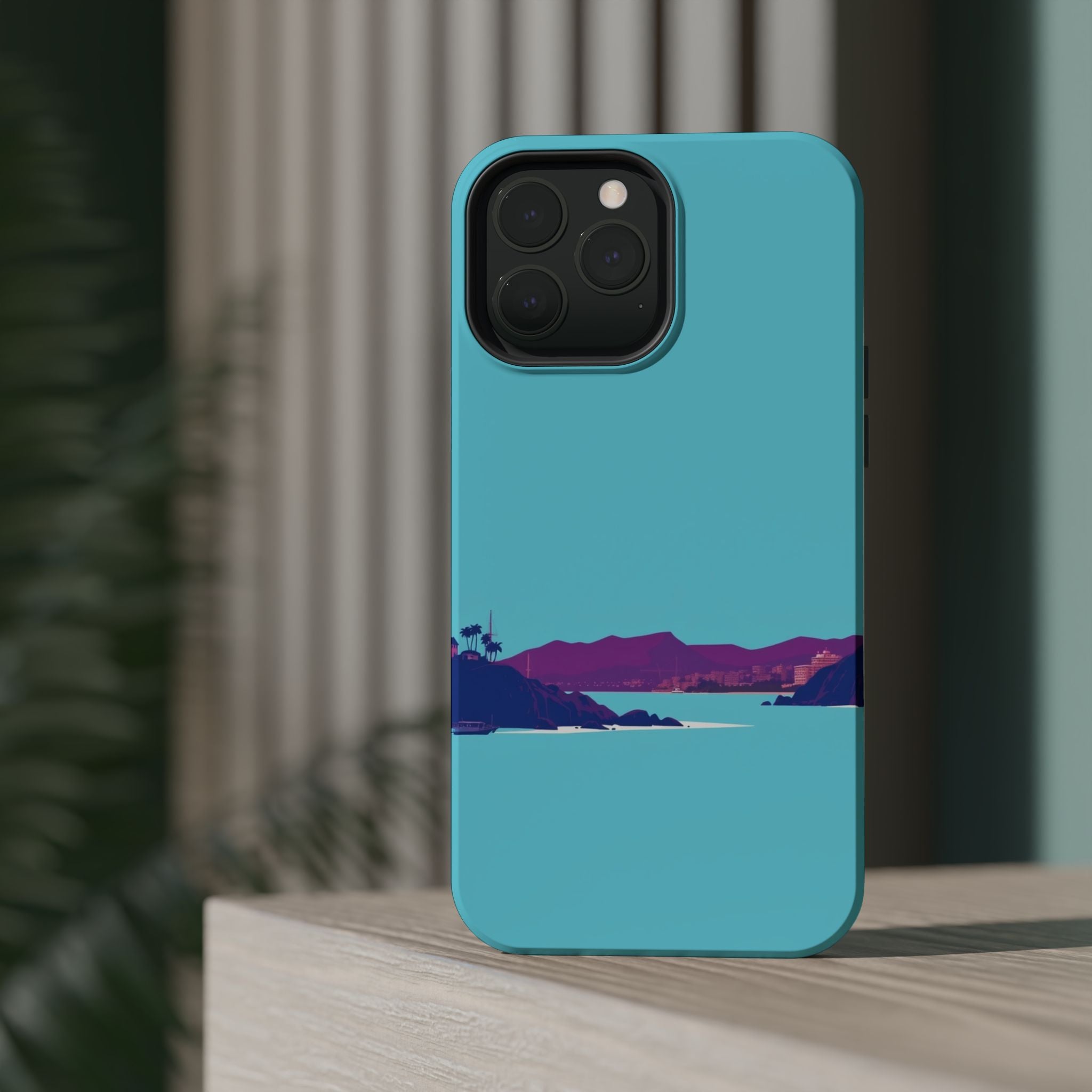 iPhone Hibiscus Coast Mystic Art Bold Modern Everyday Snap Case · iPhone Case