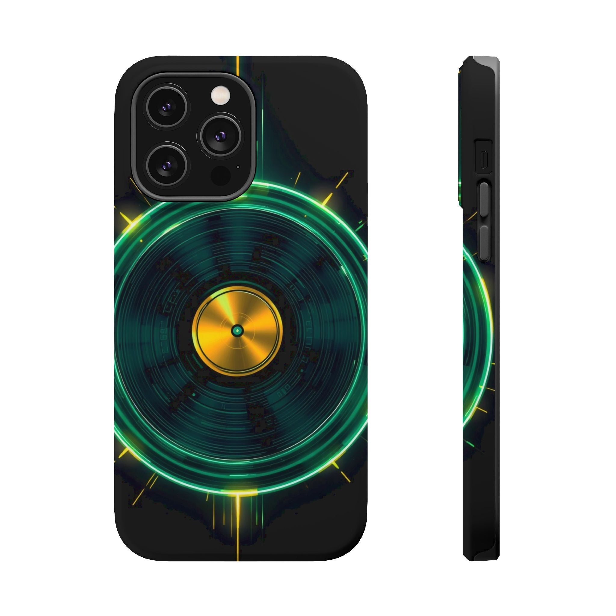 iPhone Dreamy Record Vinyl Spin Design Slim Everyday Designer Case · iPhone Case