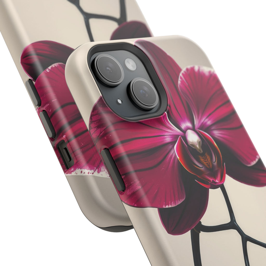 iPhone Orchid Study Enchanted Art Bold Modern Everyday Snap Case · iPhone Case