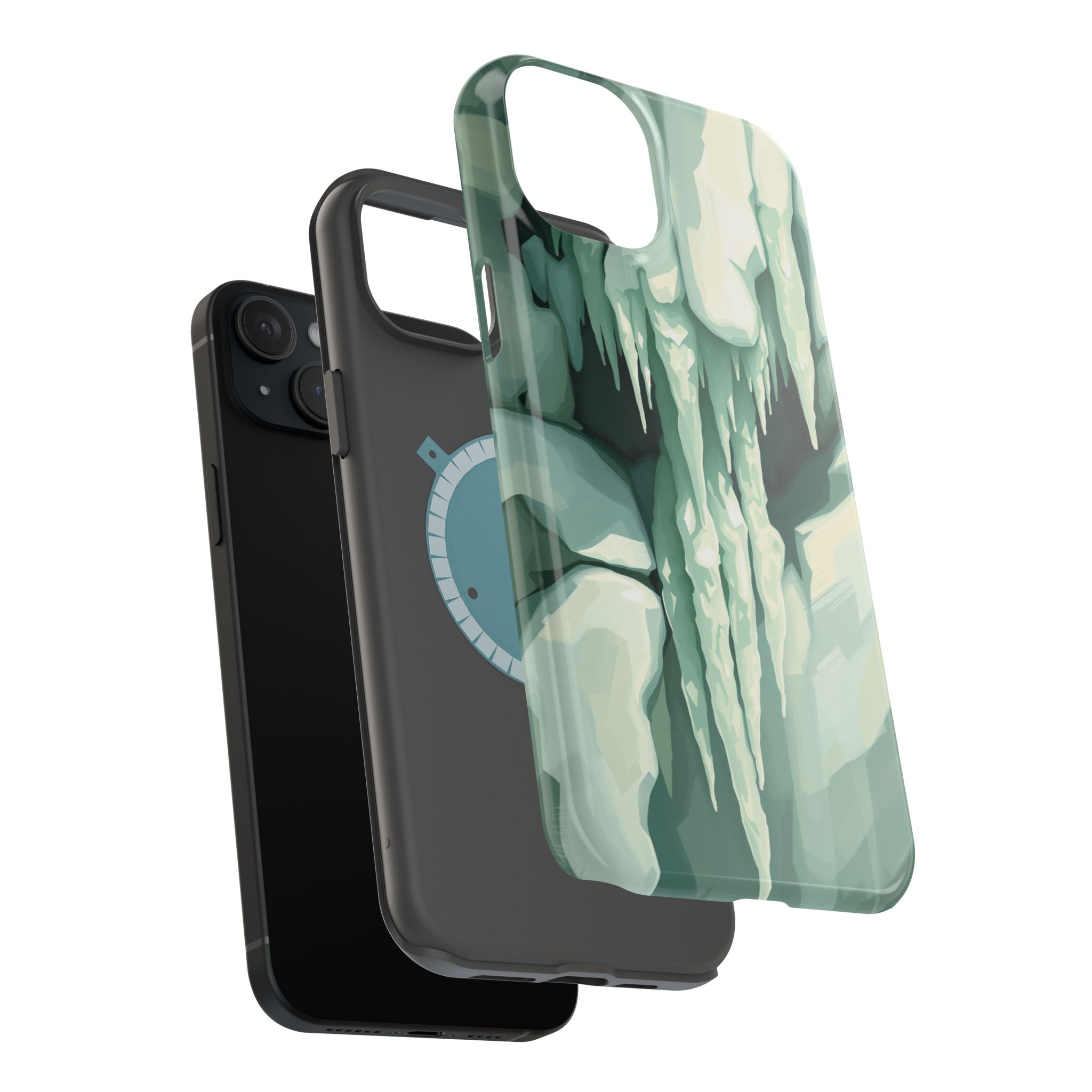 iPhone Earthy Icicle Formation Design Slim Everyday Designer Case · iPhone Case
