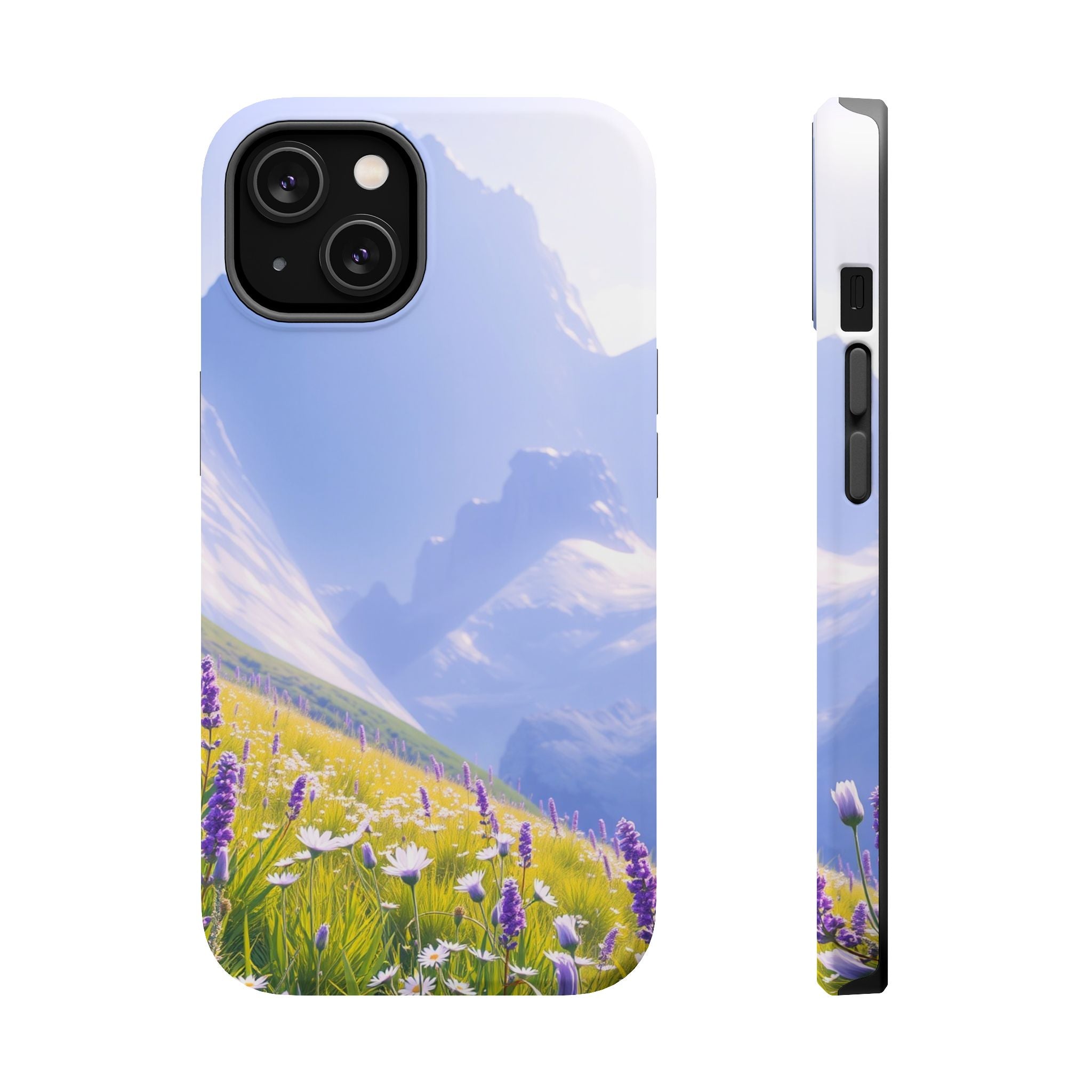 iPhone Lavender And Pearl Alpine Meadow Slim Everyday iPhone Designer · iPhone C