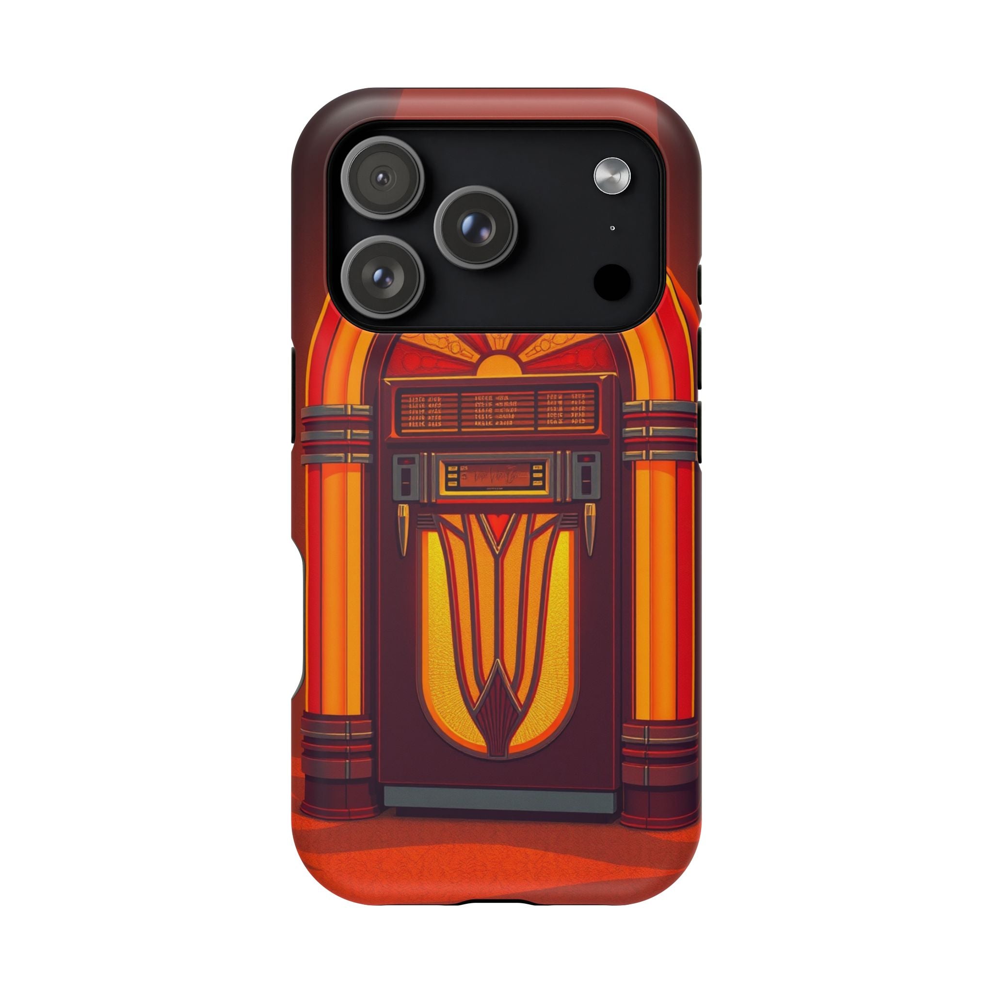 iPhone Jukebox Glow Pop Art Bold Bold Modern Everyday Snap Case · iPhone Case