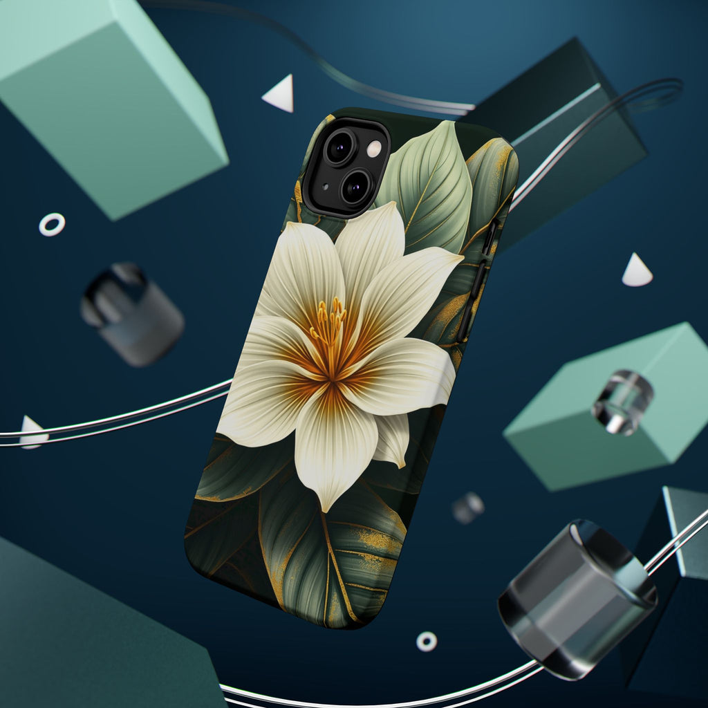 iPhone Radiant Tropical Bloom Design Slim Everyday Designer Case · iPhone Case