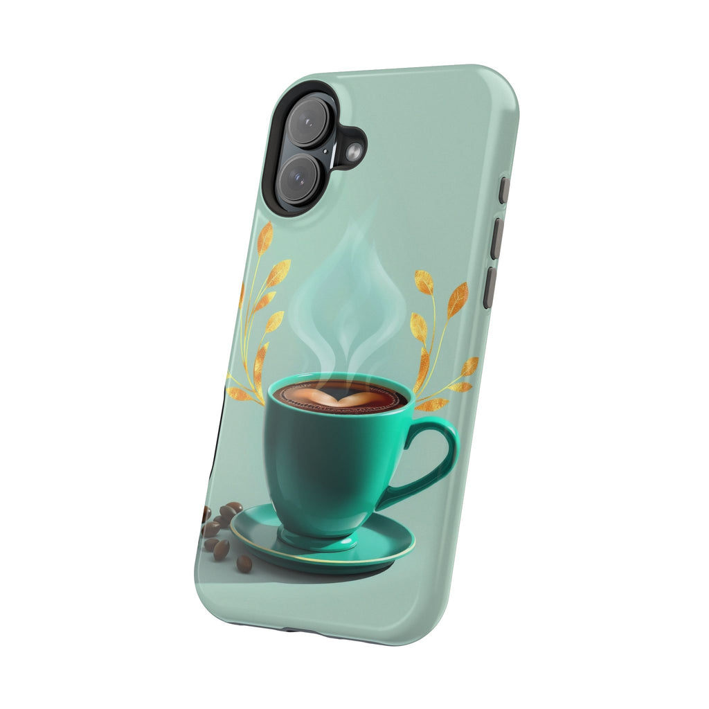 iPhone Radiant Emotional Support Coffee Design Soft Finish Everyday Case · iPhon
