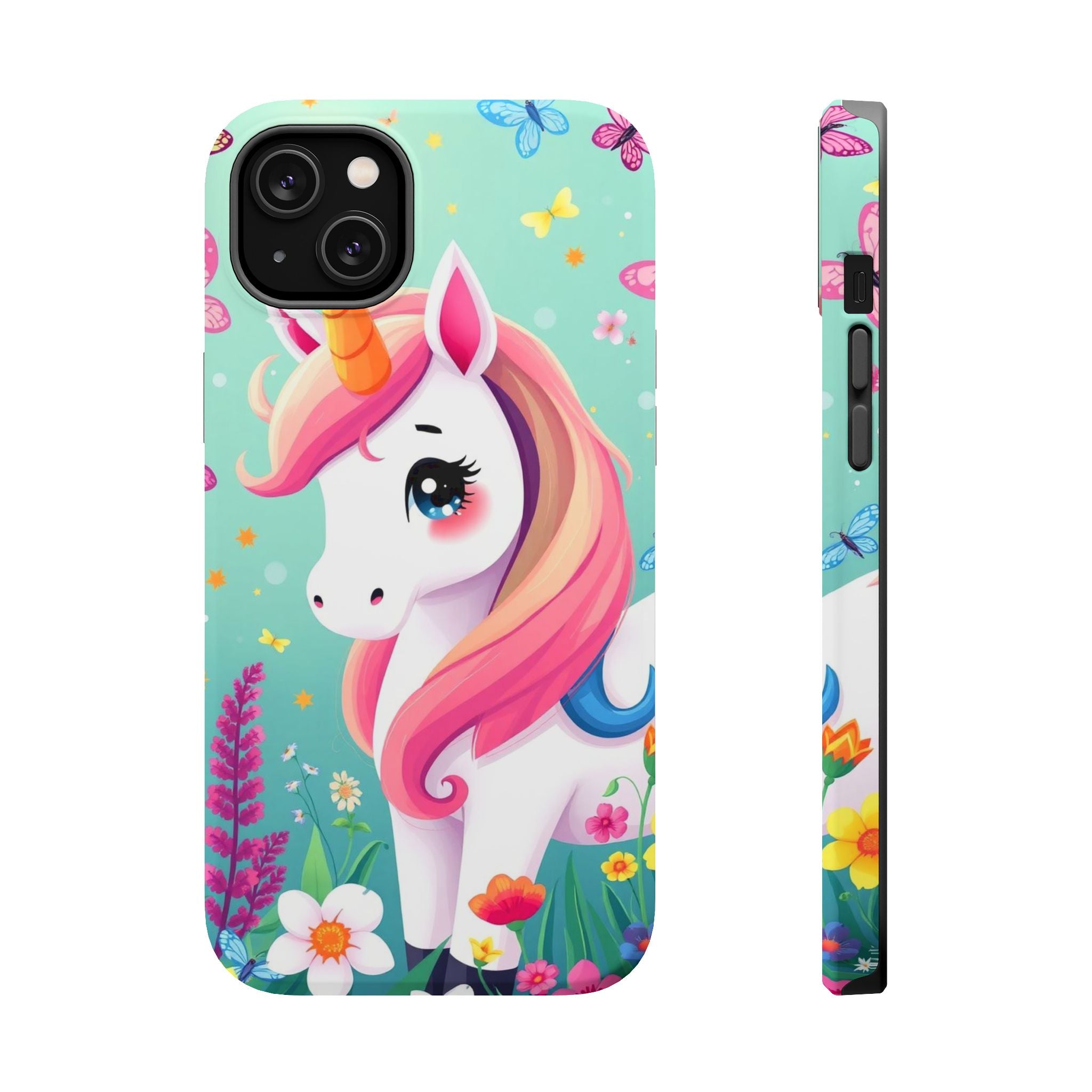iPhone Dragonfly Unicorn Kids Fun iPhone Phone Case Gift Clean Minimal · iPhone