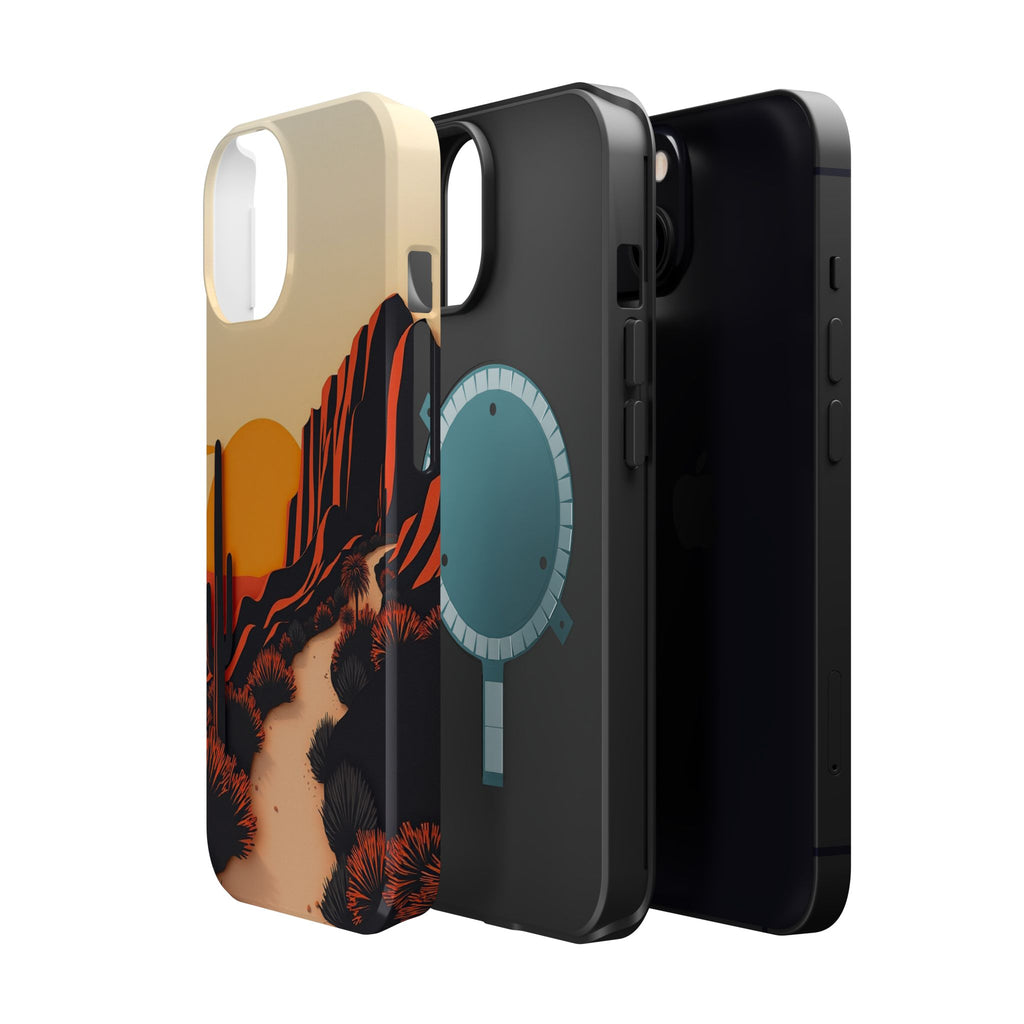 iPhone Serene Mesa Sunset Design 12 Slim Everyday Designer Case · iPhone Case