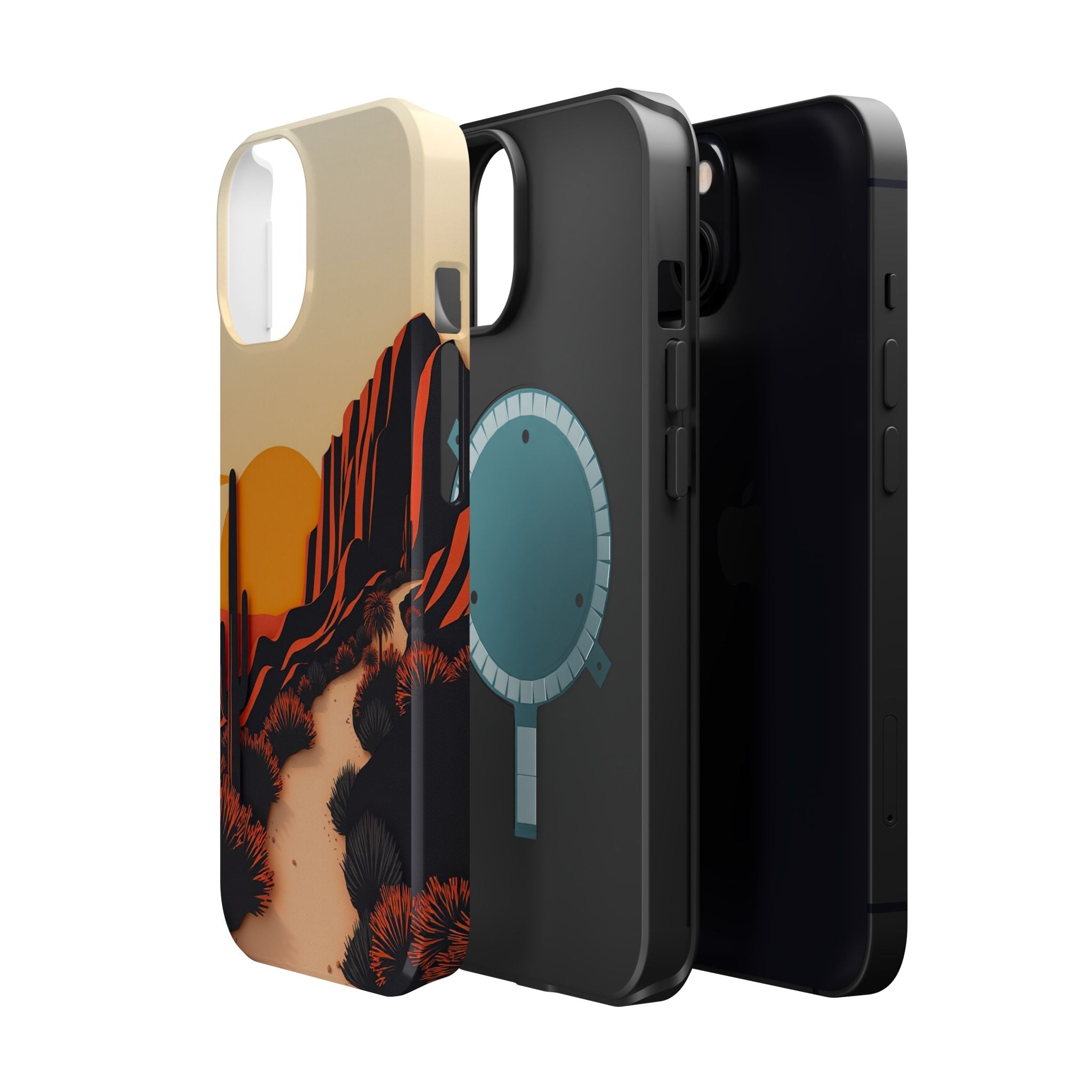 iPhone Serene Mesa Sunset Design 12 Slim Everyday Designer Case · iPhone Case