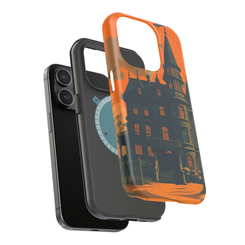 iPhone Vibrant Haunted Mansion Design Slim Everyday Designer Case · iPhone Case