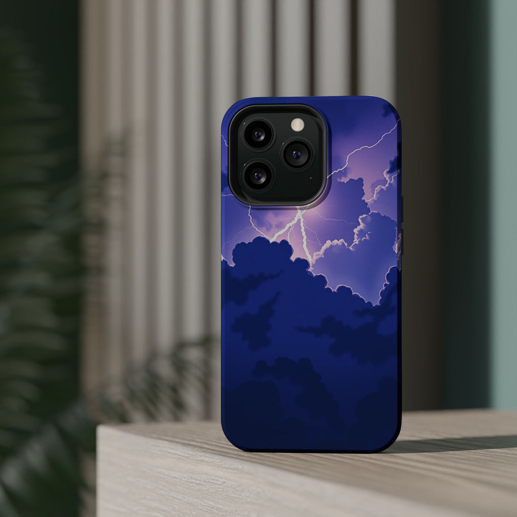iPhone Indigo And Violet Thunderstorm Sky Slim iPhone Everyday Designer · iPhone