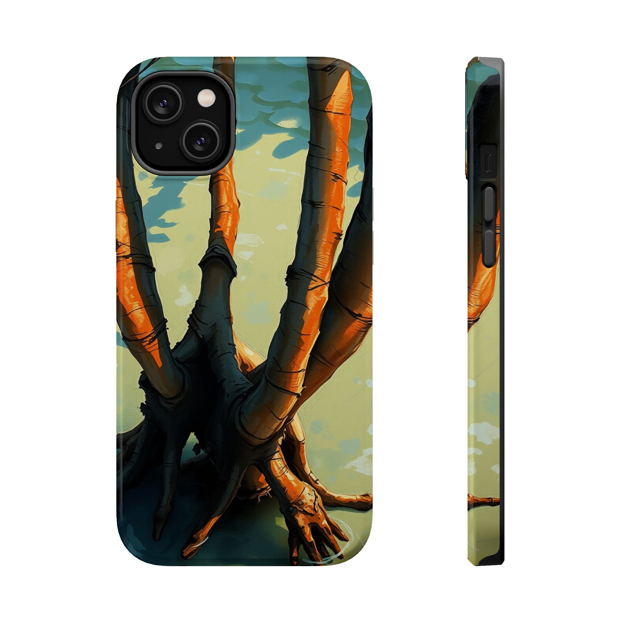 iPhone Mangrove Roots Mystic Art Bold Modern Everyday Snap Case · iPhone Case