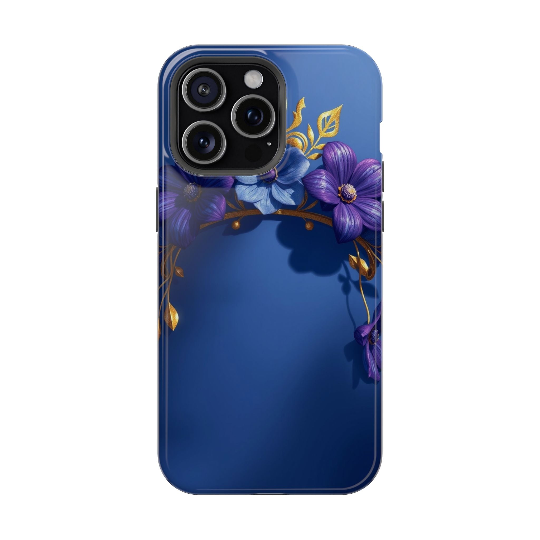 iPhone Vibrant Floral Crown Design 14 Slim Everyday Designer Case · iPhone Case