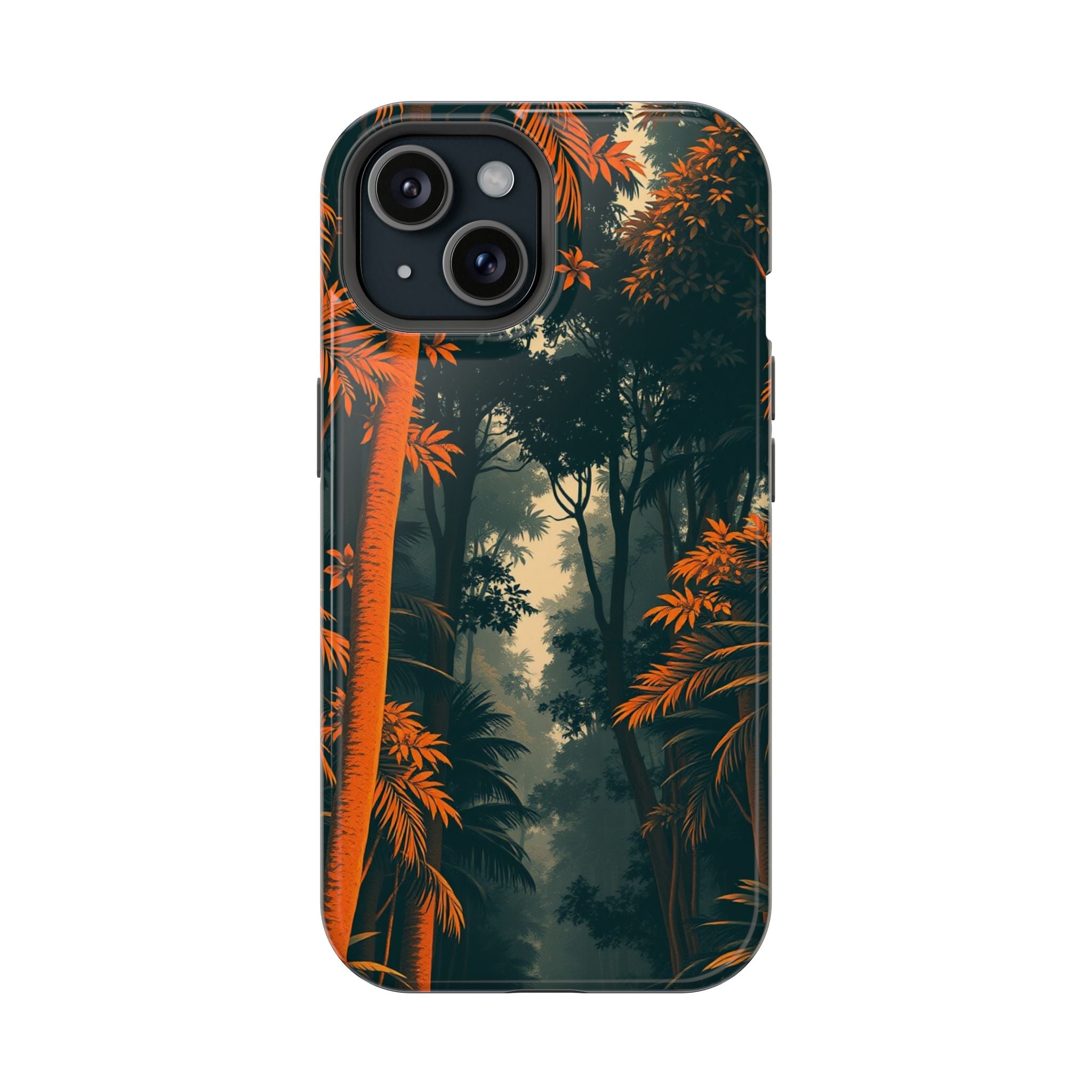 iPhone Burnt Orange And Sand Rainforest Canopy Soft iPhone Finish · iPhone Case