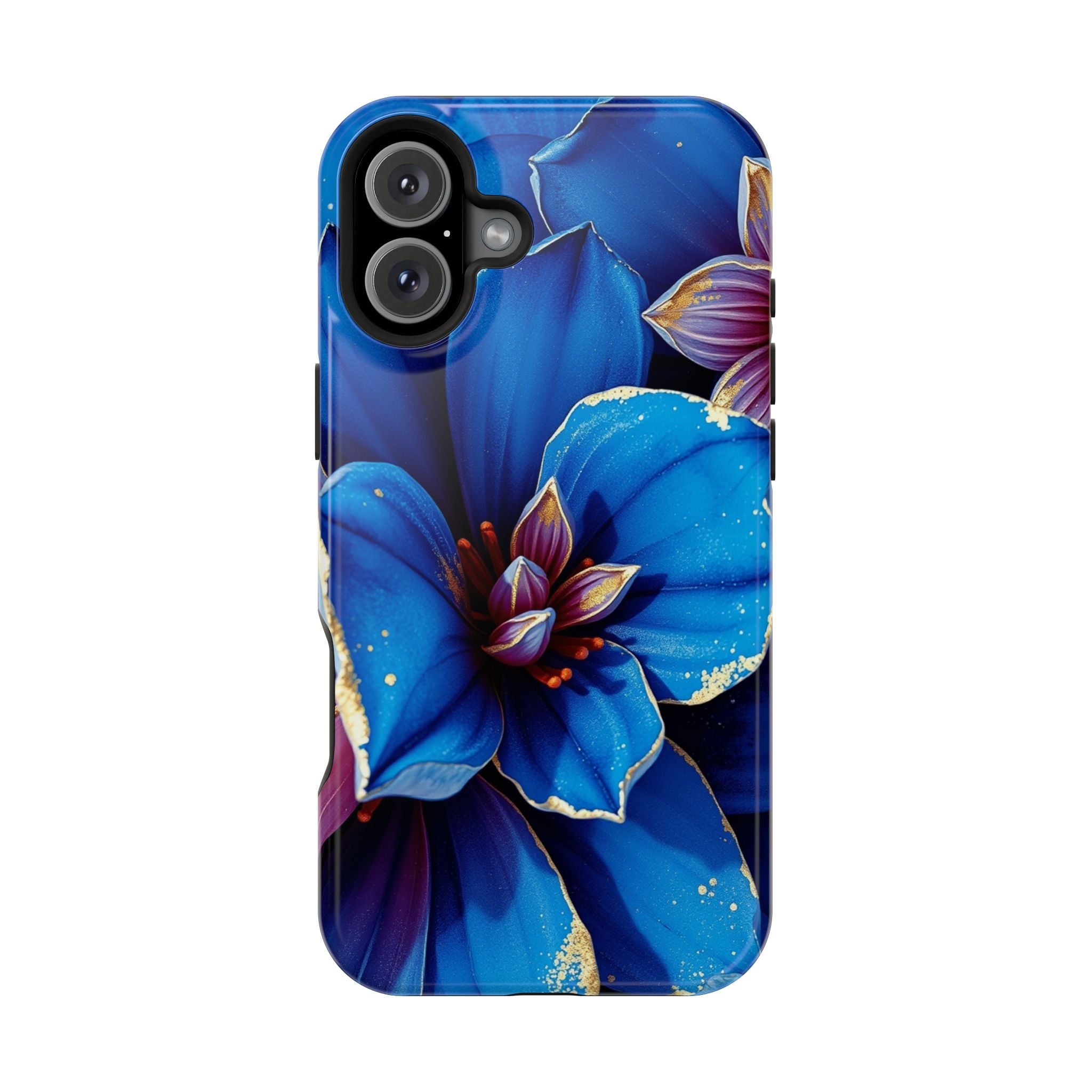iPhone Floral Gold Foil Serene Design Slim Snap Case Ga · iPhone Case