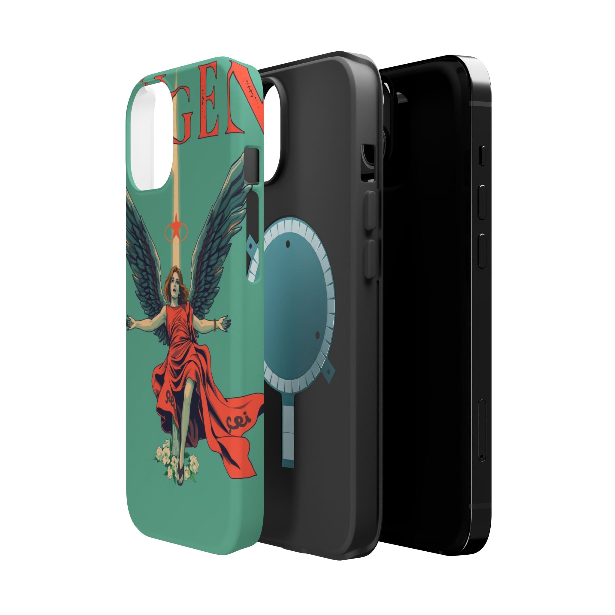 iPhone Radiant Fallen Angel Design Bold Modern Everyday Snap Case · iPhone Case
