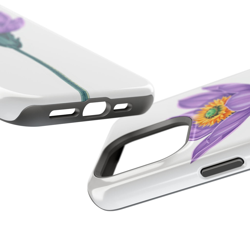 iPhone Indigo And Violet Desert Flower Slim Everyday Designer Case · iPhone Case
