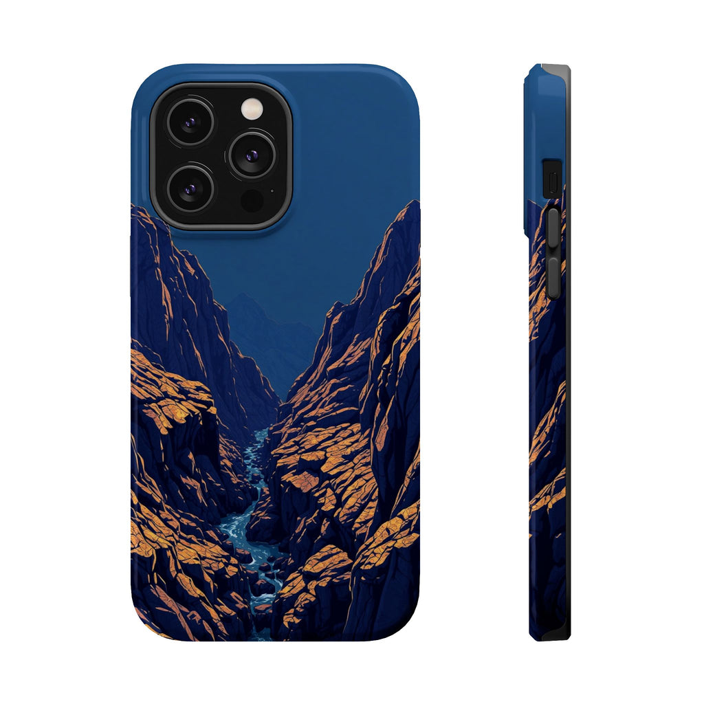 iPhone Indigo And Violet Rocky Coastline Slim Everyday iPhone Designer · iPhone