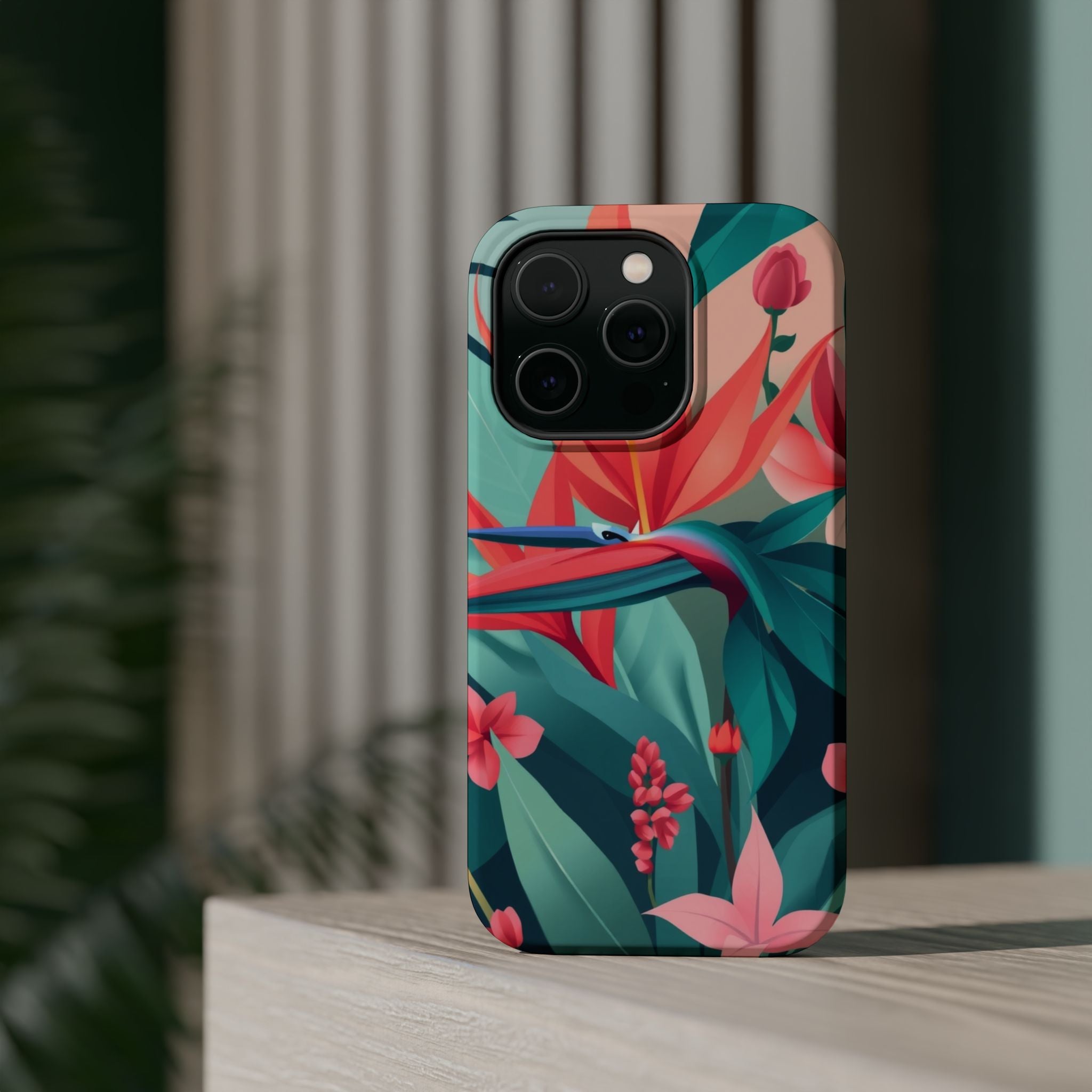 iPhone Jungle Floral Abstract Geometric Slim Everyday iPhone Designer · iPhone C