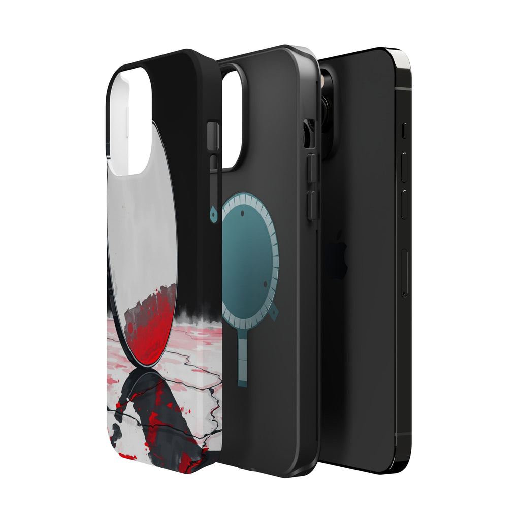 iPhone Earthy Salt Flat Mirror Design Slim Everyday Designer Case · iPhone Case