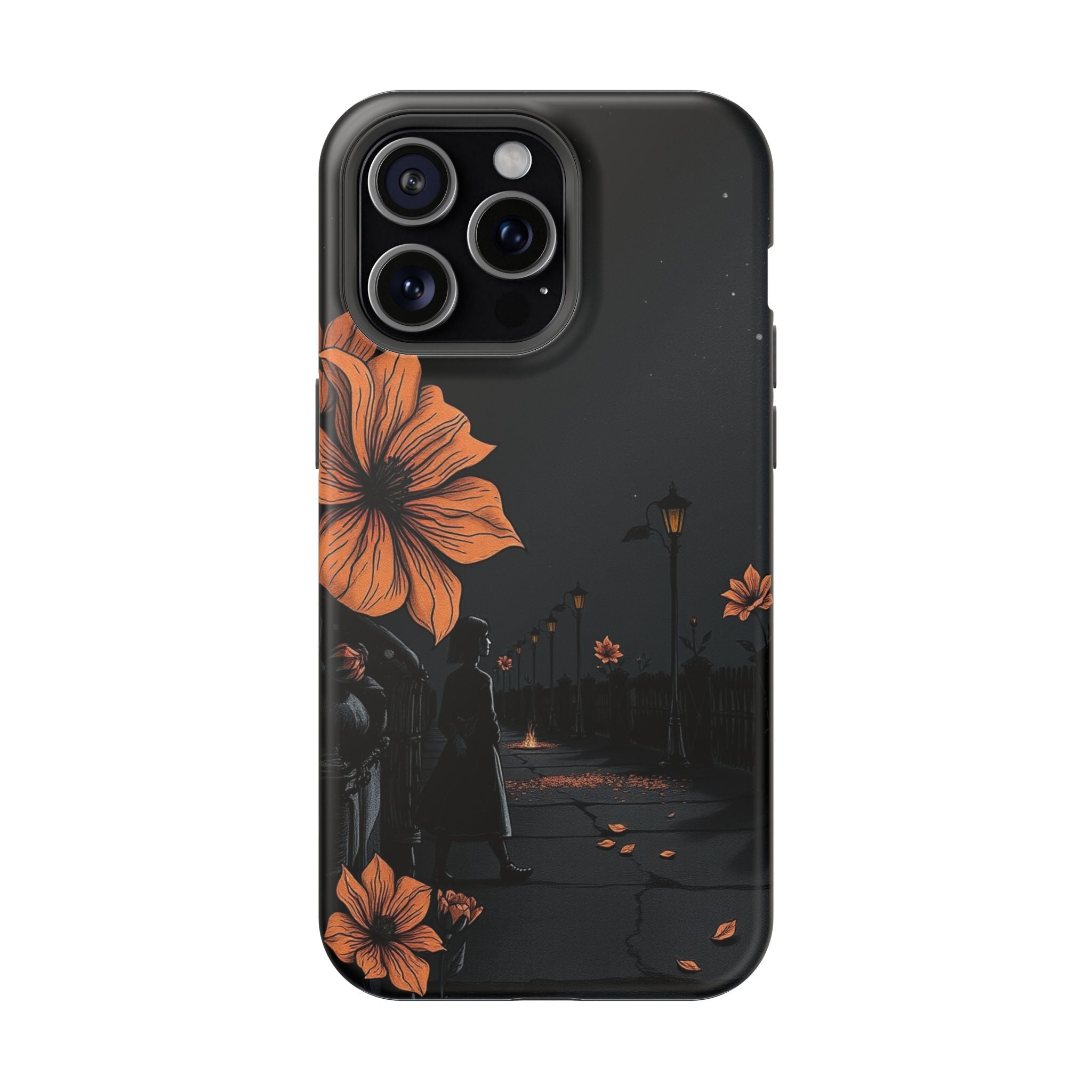 iPhone Night Bloomer Electric Art Bold Modern Everyday Snap Case · iPhone Case