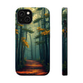 iPhone Mustard And Rust Misty Forest Path Slim iPhone 20 Everyday · iPhone Case