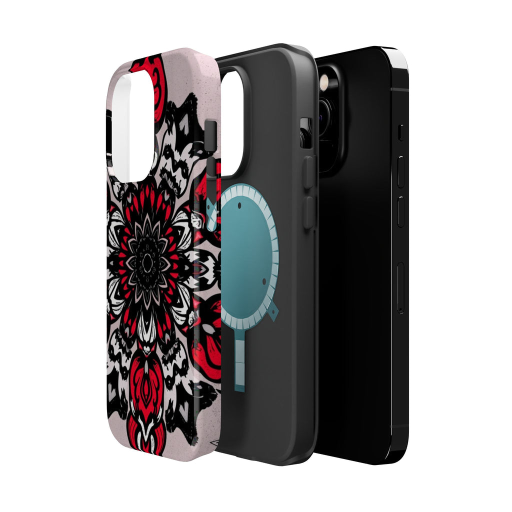 iPhone Floral Mandala Bold Art Slim Everyday Designer Case · iPhone Case