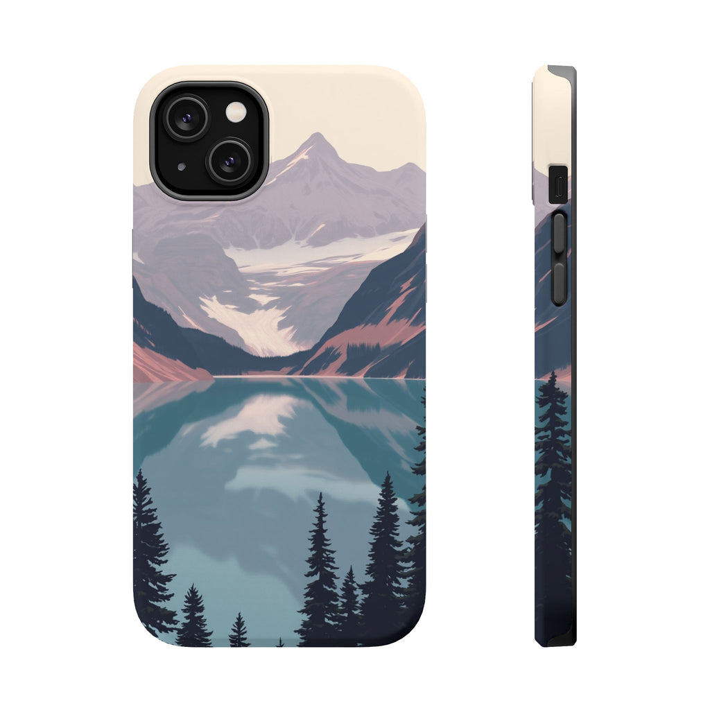 iPhone Rose Pink And Cream Glacier Lake Slim Everyday iPhone 18 · iPhone Case