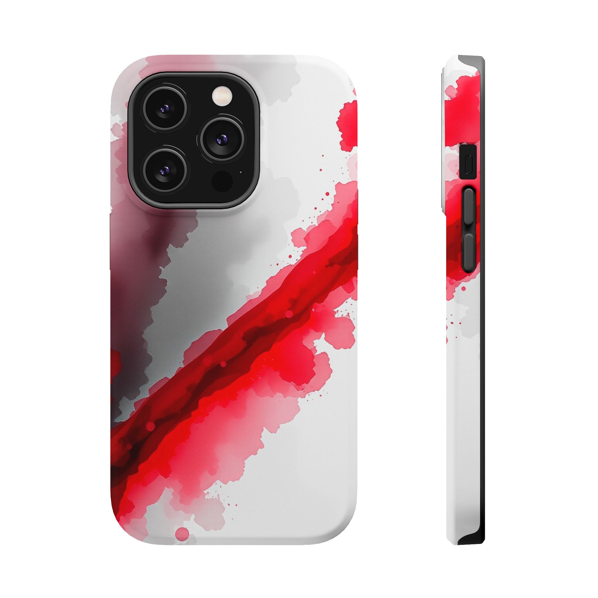 iPhone Carbon Fiber Weave Vibrant Watercolor Slim iPhone Everyday · iPhone Case