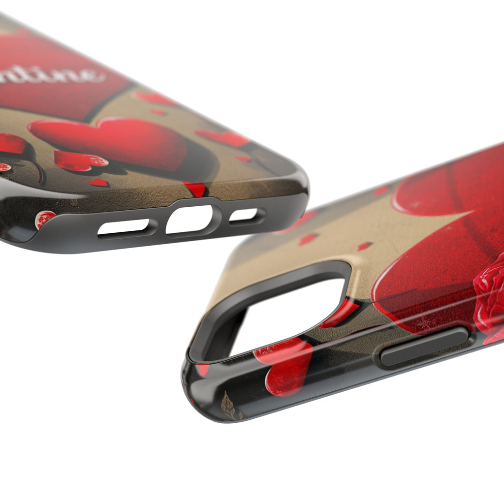 iPhone Serene Vintage Valentine Card Design Slim Everyday Designer Case · iPhone