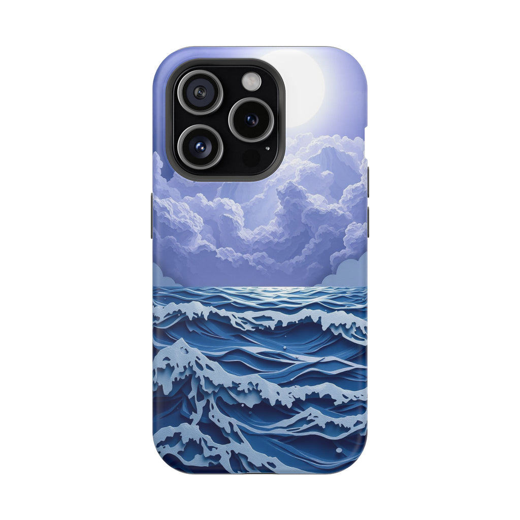 iPhone Storm at Sea Enchanted Art Bold Modern Everyday Snap Case · iPhone Case