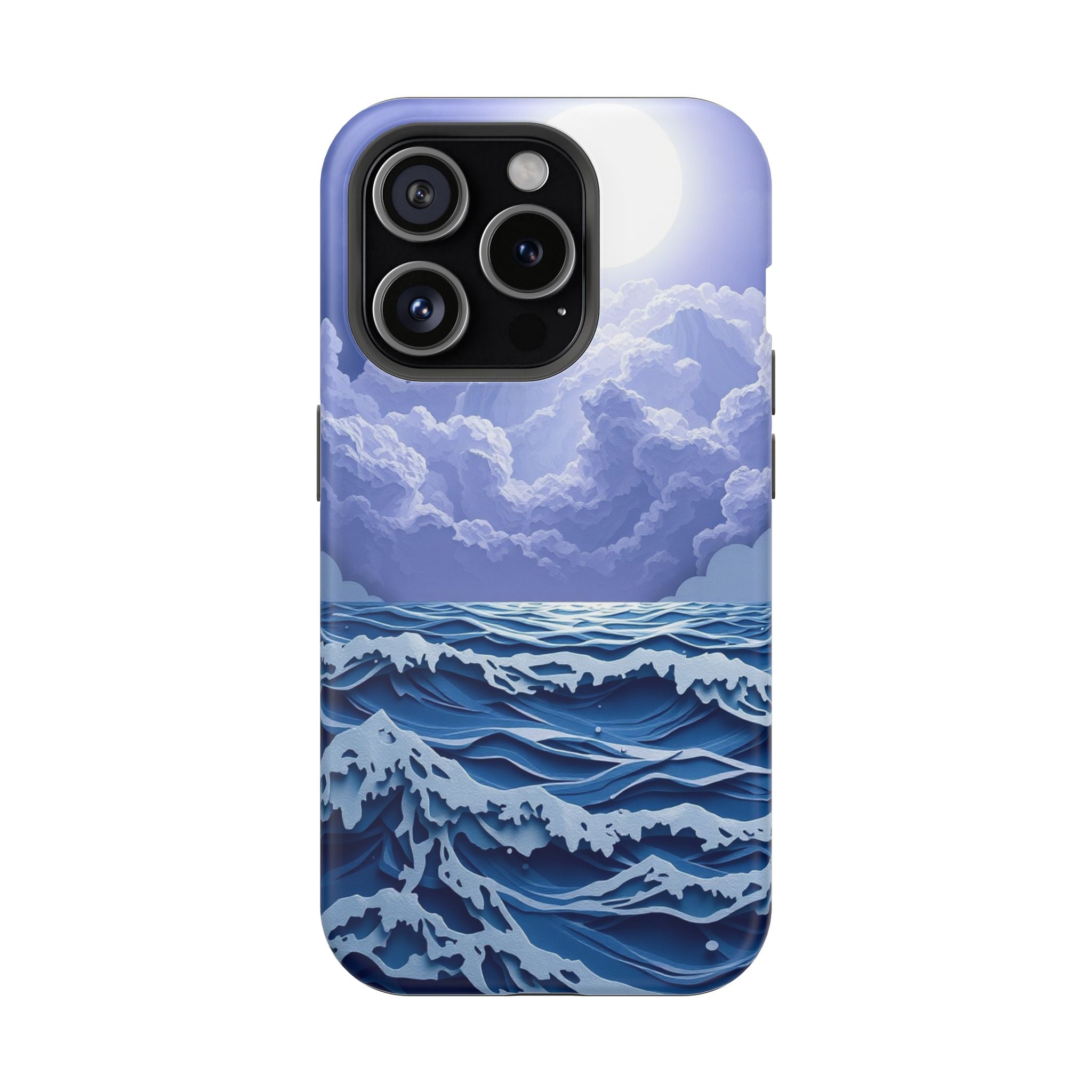 iPhone Storm at Sea Enchanted Art Bold Modern Everyday Snap Case · iPhone Case