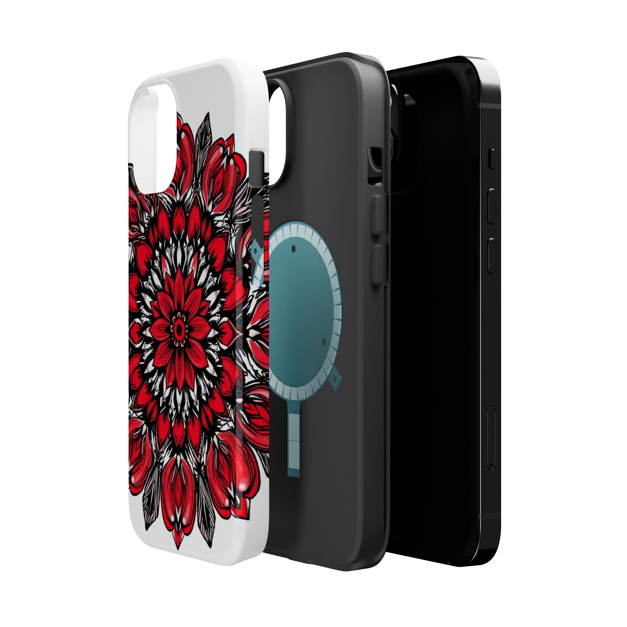 iPhone Floral Mandala Hand-Drawn Sketch Slim Everyday iPhone Designer · iPhone C