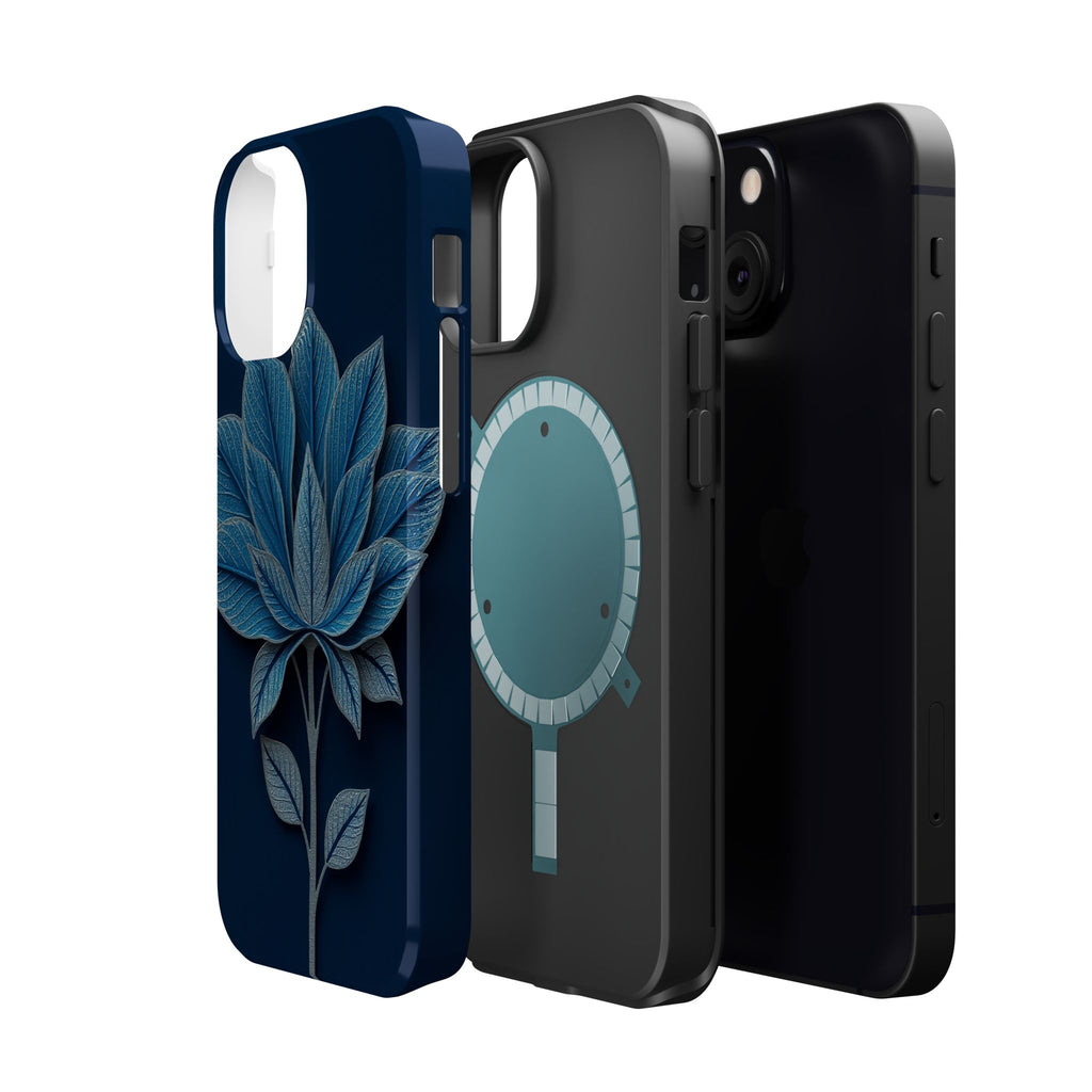 iPhone Night Bloomer Paper Cut Art Bold Modern Everyday Snap Case · iPhone Case
