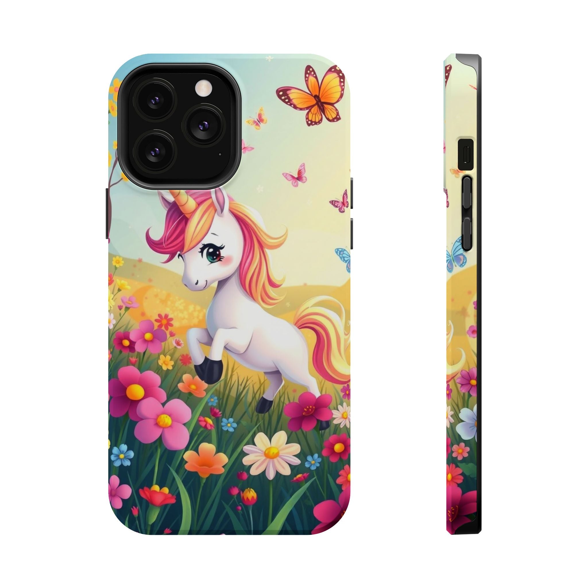 iPhone Magical Meadow Unicorn Kids Fun iPhone Phone Case Gift Slim · iPhone Case