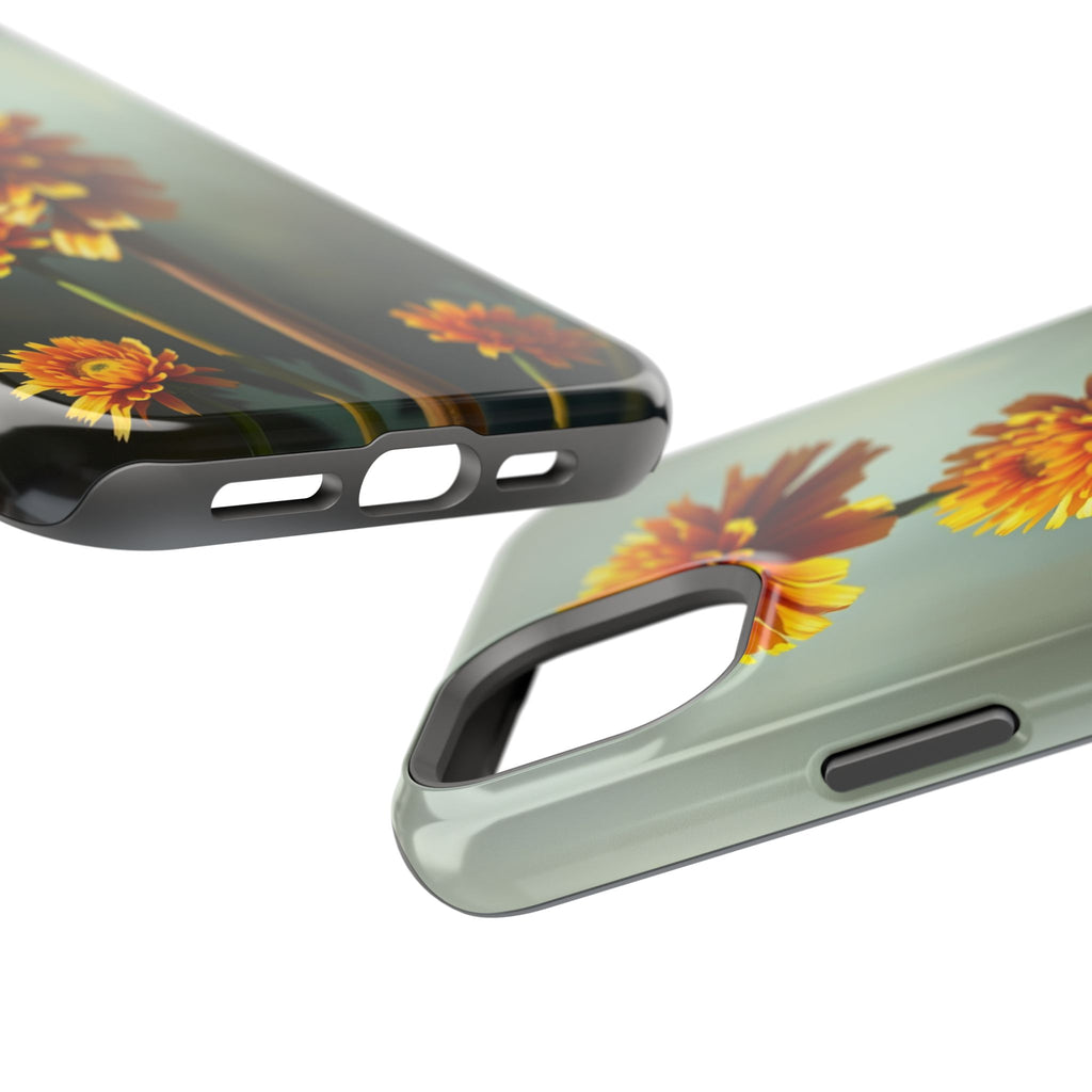 iPhone Ranunculus Stack Electric Art Slim Everyday Designer Case · iPhone Case