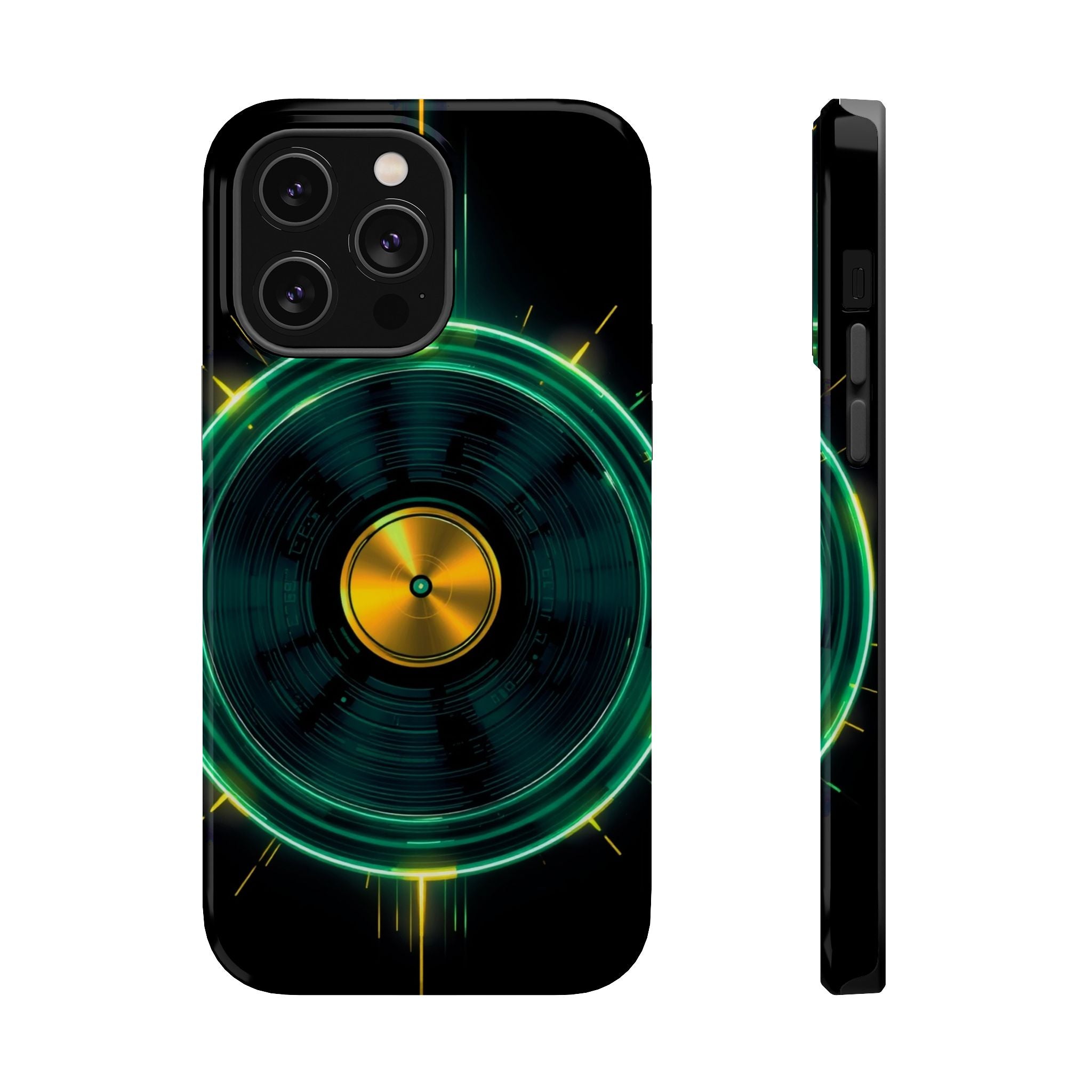 iPhone Dreamy Record Vinyl Spin Design Slim Everyday Designer Case · iPhone Case
